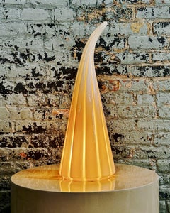 Seguso Vetri d'Arte Murano Sculptural Table Lamp, Italy 1960