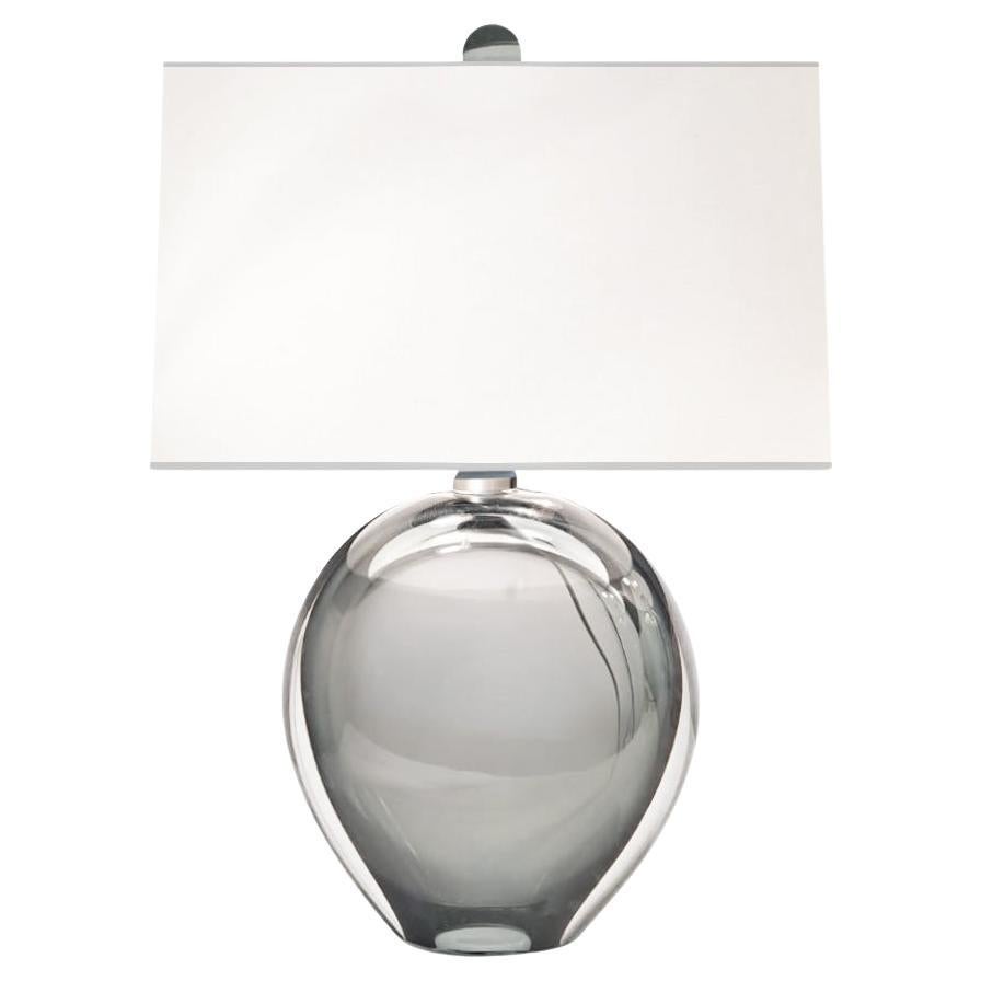 Seguso Vetri d'Arte Lámpara Sommerso Gris Cristal de Murano en venta