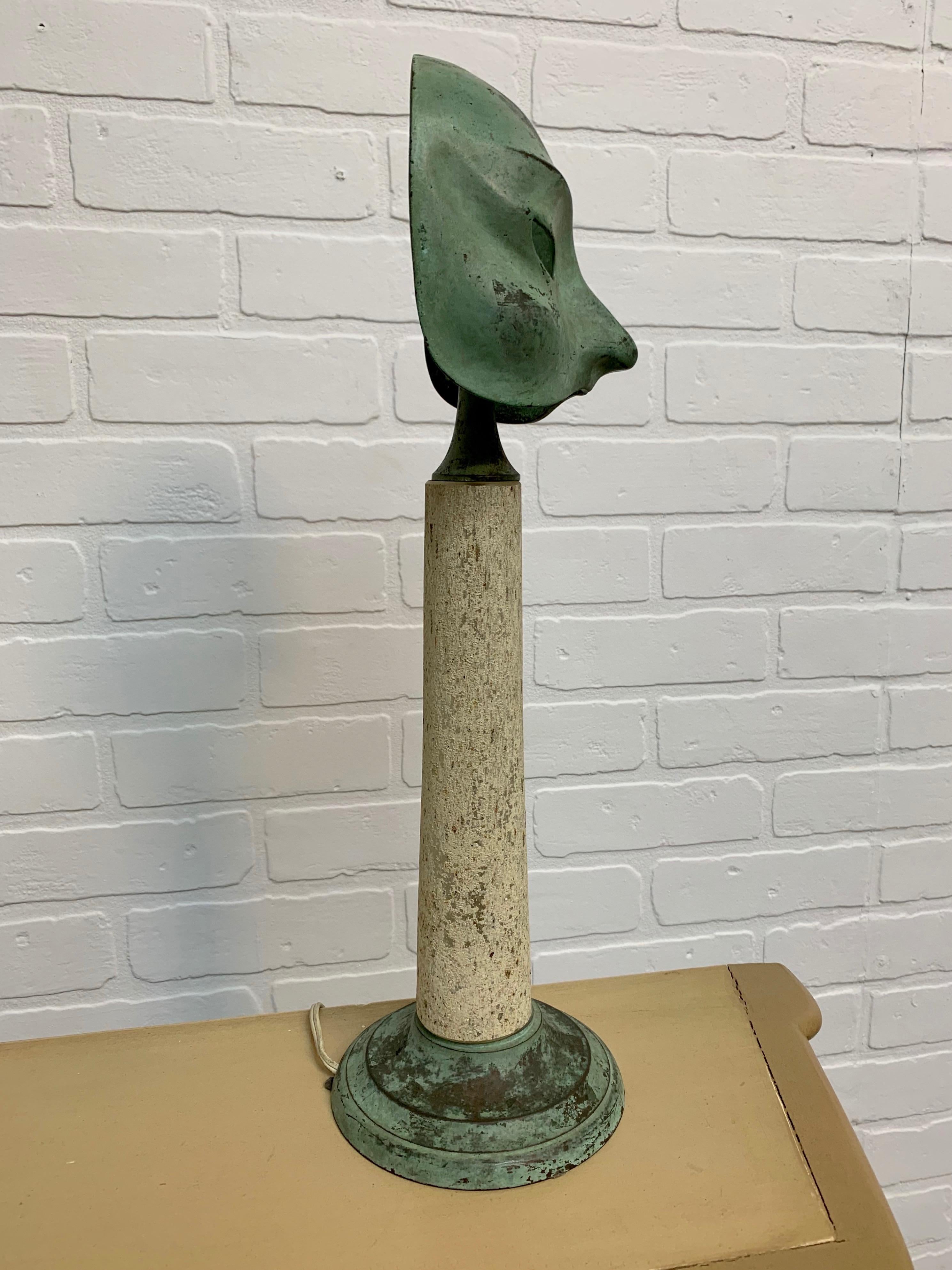 Seguso Vetri d'Arte Table Lamp by Elin Raaberg Nielsen For Sale 1