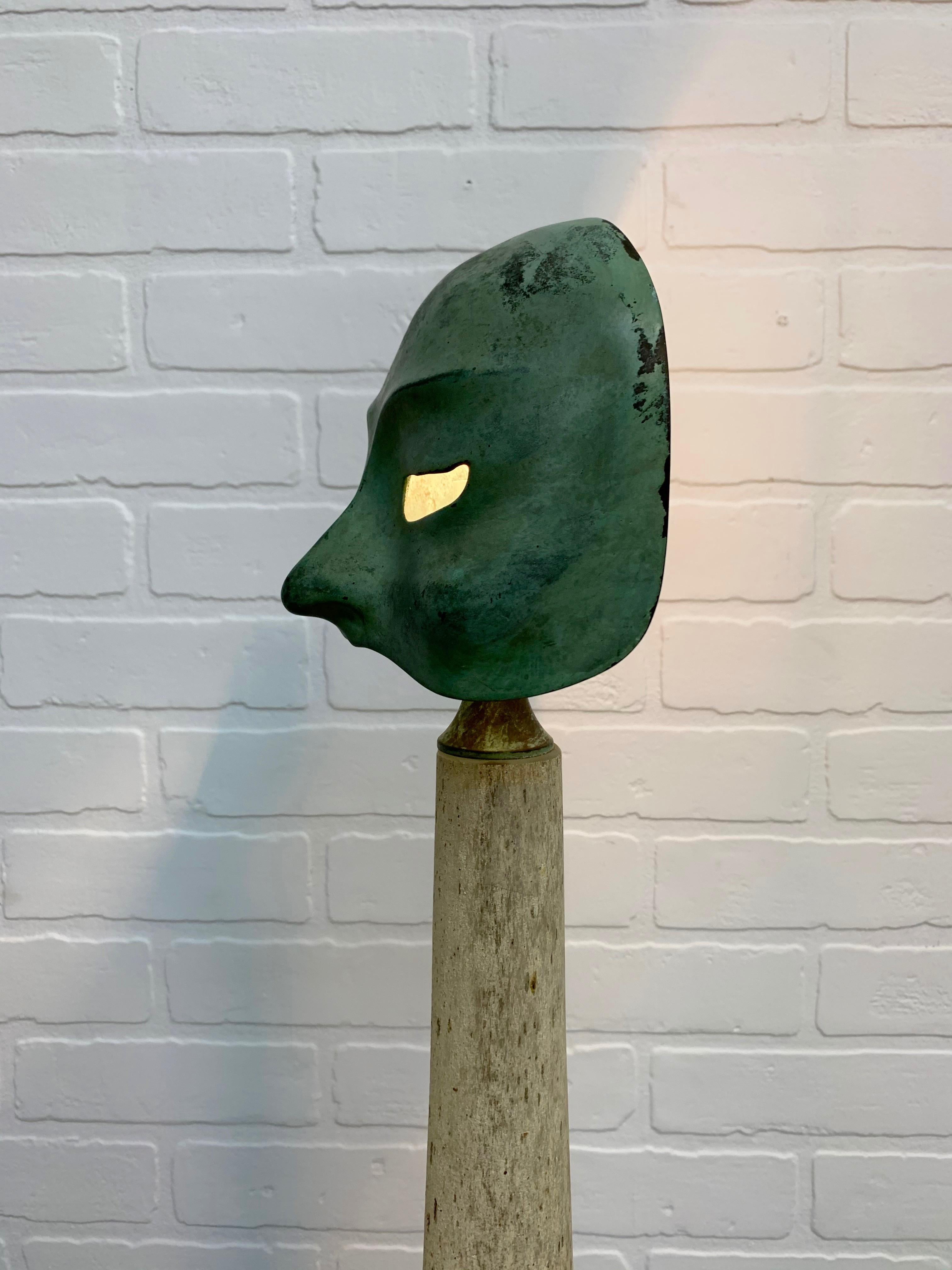 Mid-Century Modern Seguso Vetri d'Arte Table Lamp by Elin Raaberg Nielsen For Sale