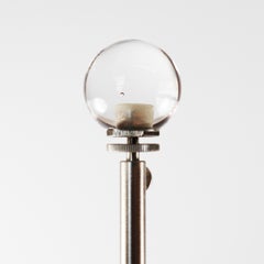 Seguso Vetri d'Arte Tapered Table Lamp Transparent Murano Glass