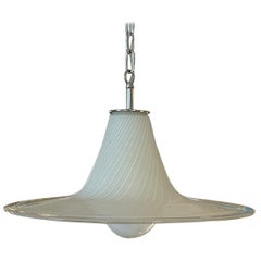 Seguso Vetri Murano Glass Chandelier