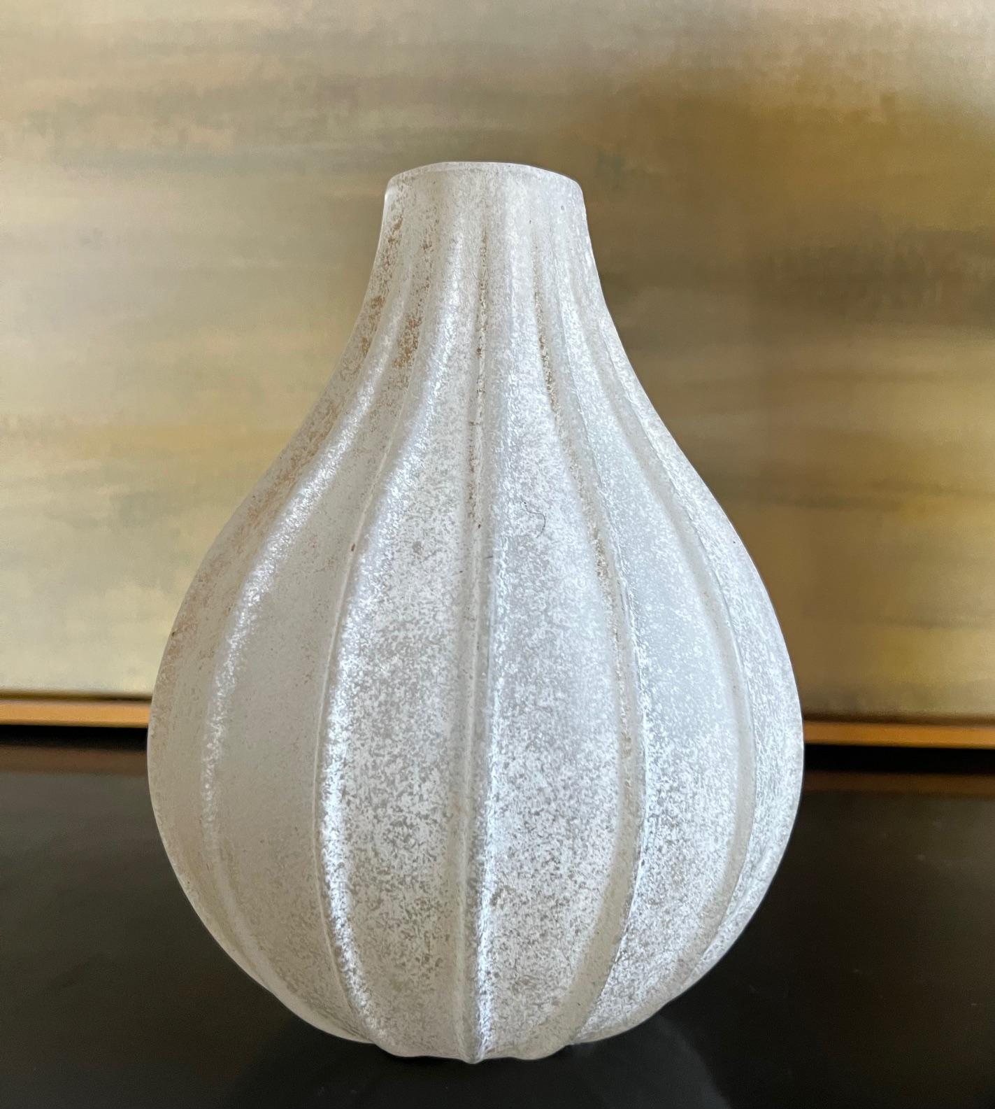 Seguso Vietri d'Arte Italienische Murano Vase 