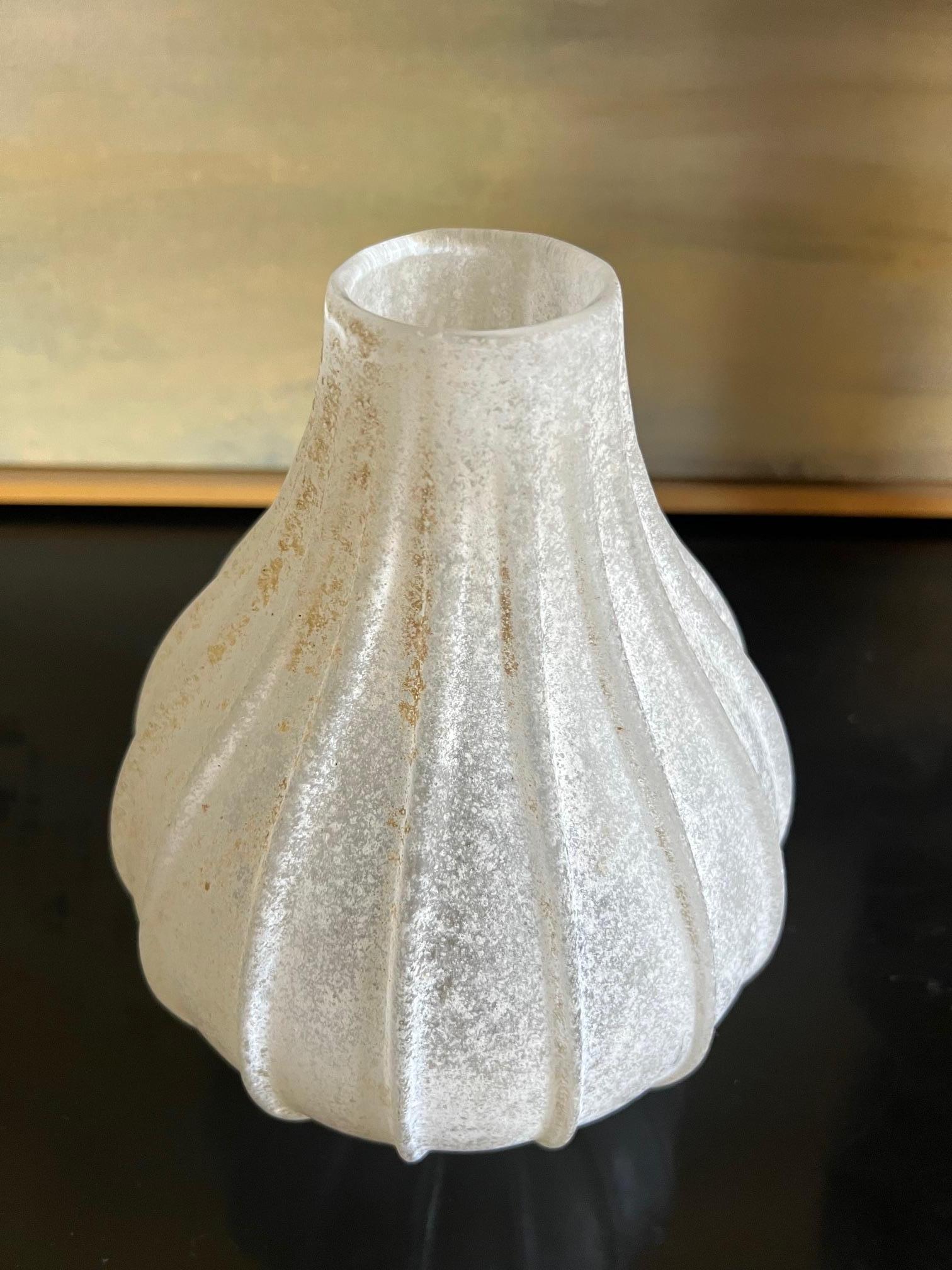 Seguso Vietri d'Arte Italienische Murano Vase 