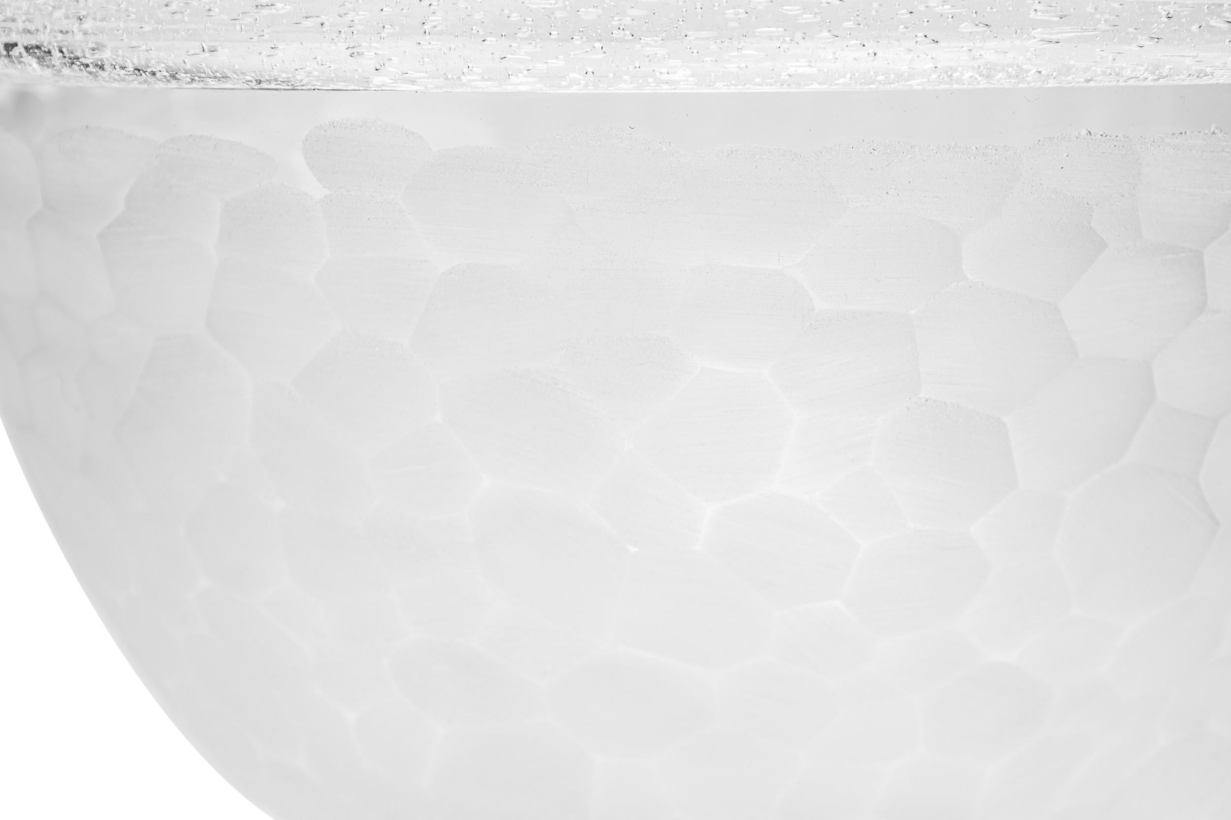 Vaso da farmacia in vetro grande di metà secolo di Seguso Vietri in vendita 2