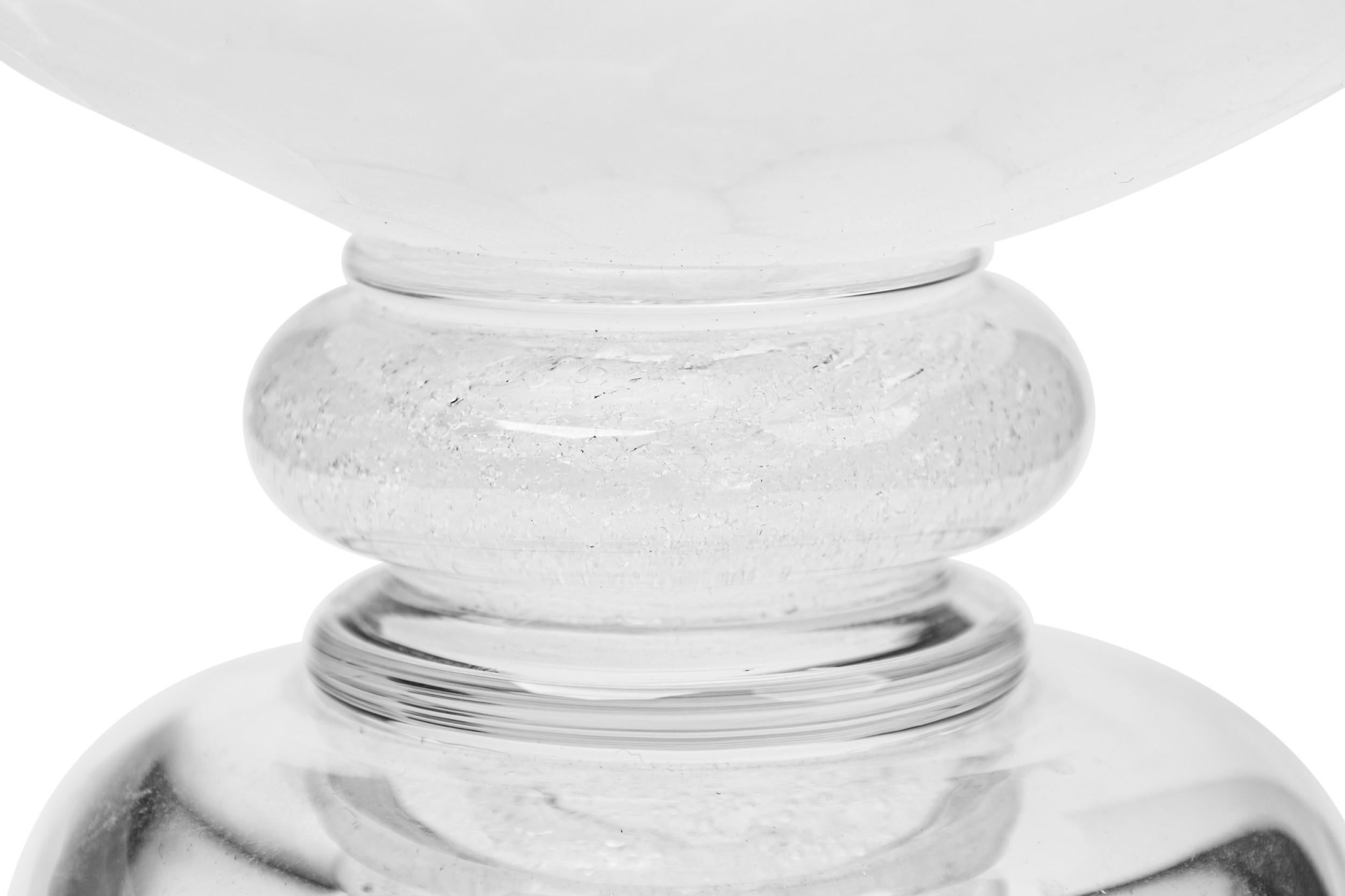 Vaso da farmacia in vetro grande di metà secolo di Seguso Vietri in vendita 4