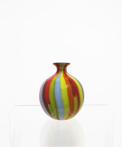 Seguso Vase en verre d'art italien de Murano