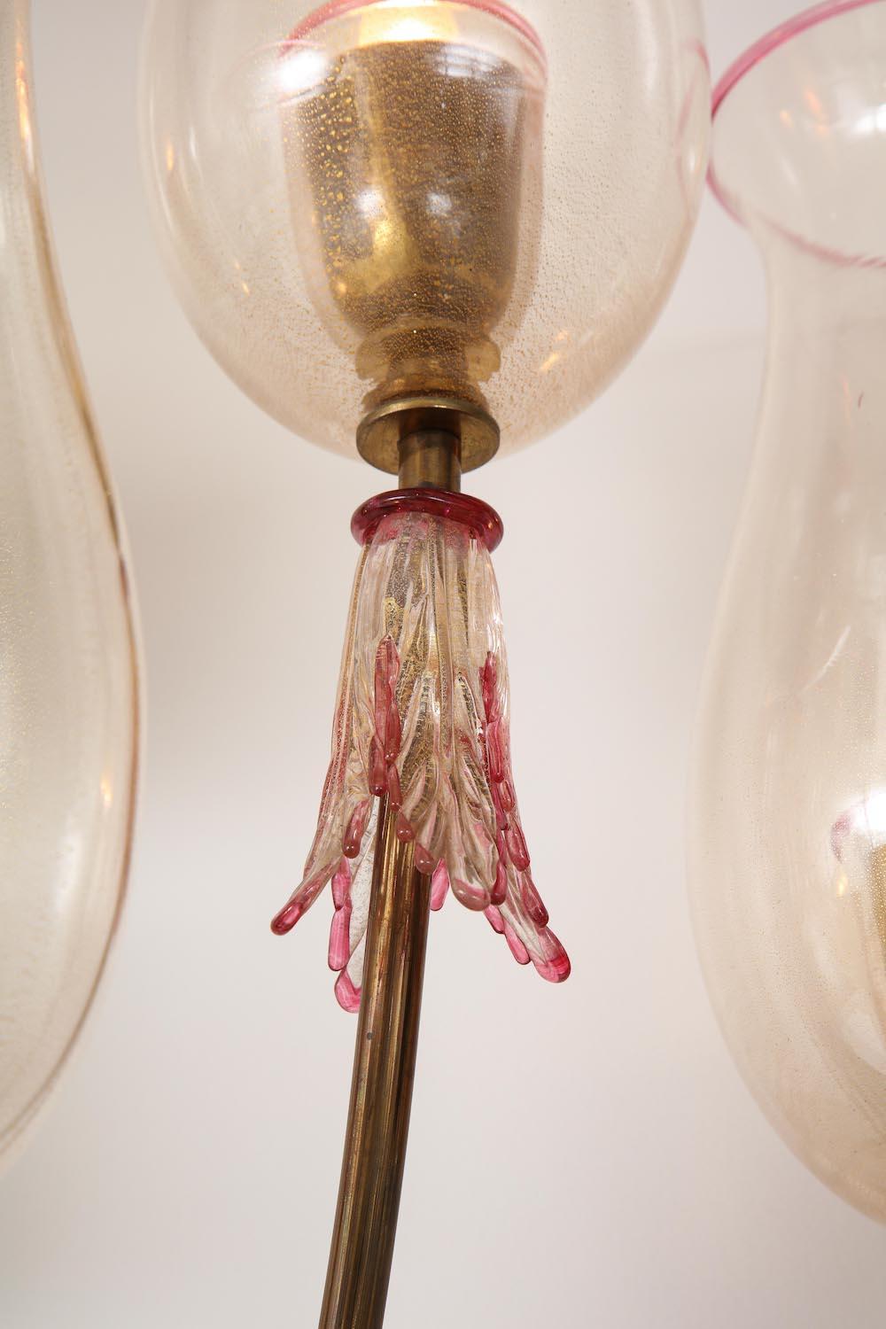 Mid-20th Century Seguso Wall Light