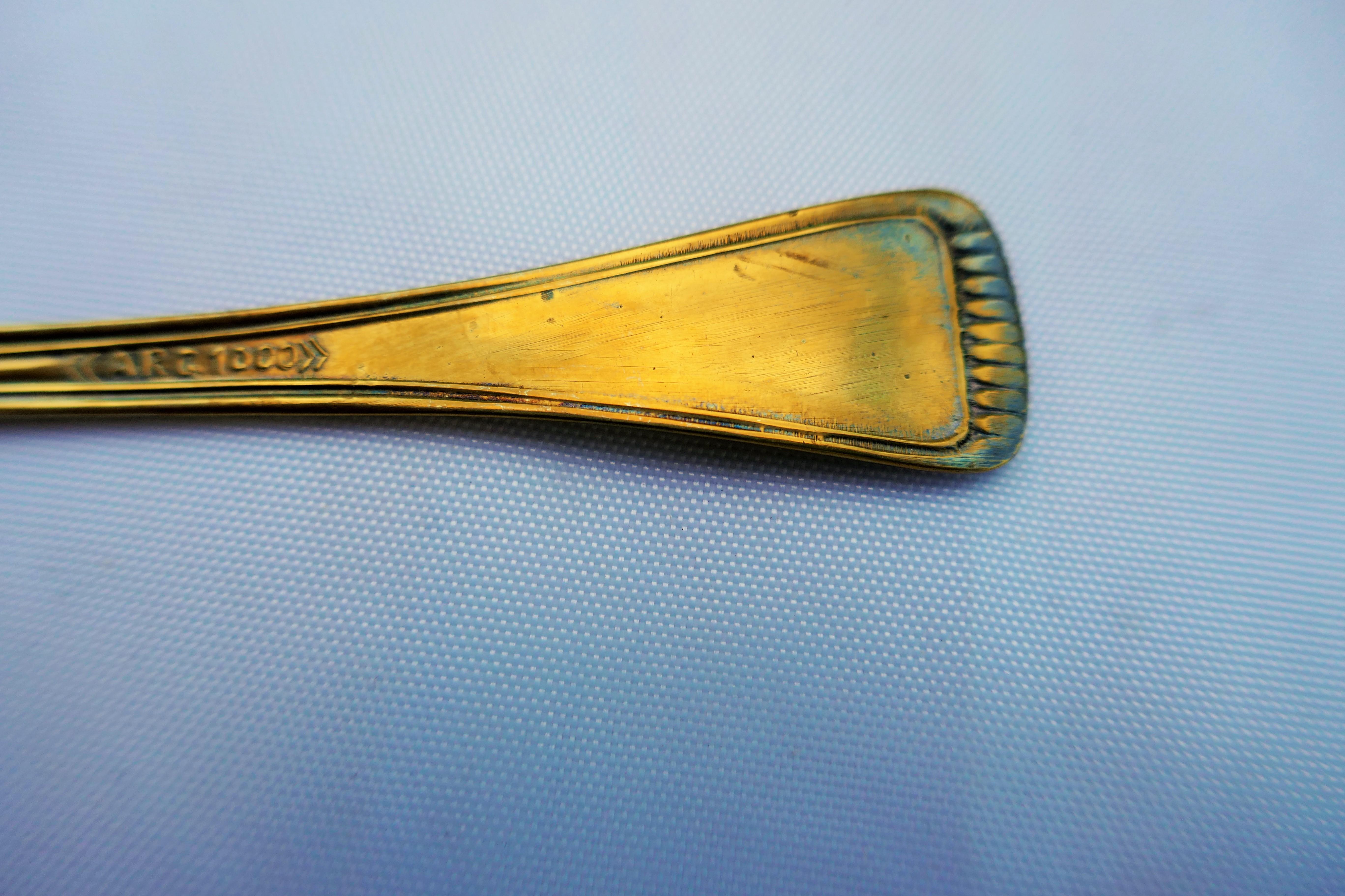 Mid-20th Century Sei cucchiaini in argento 1000