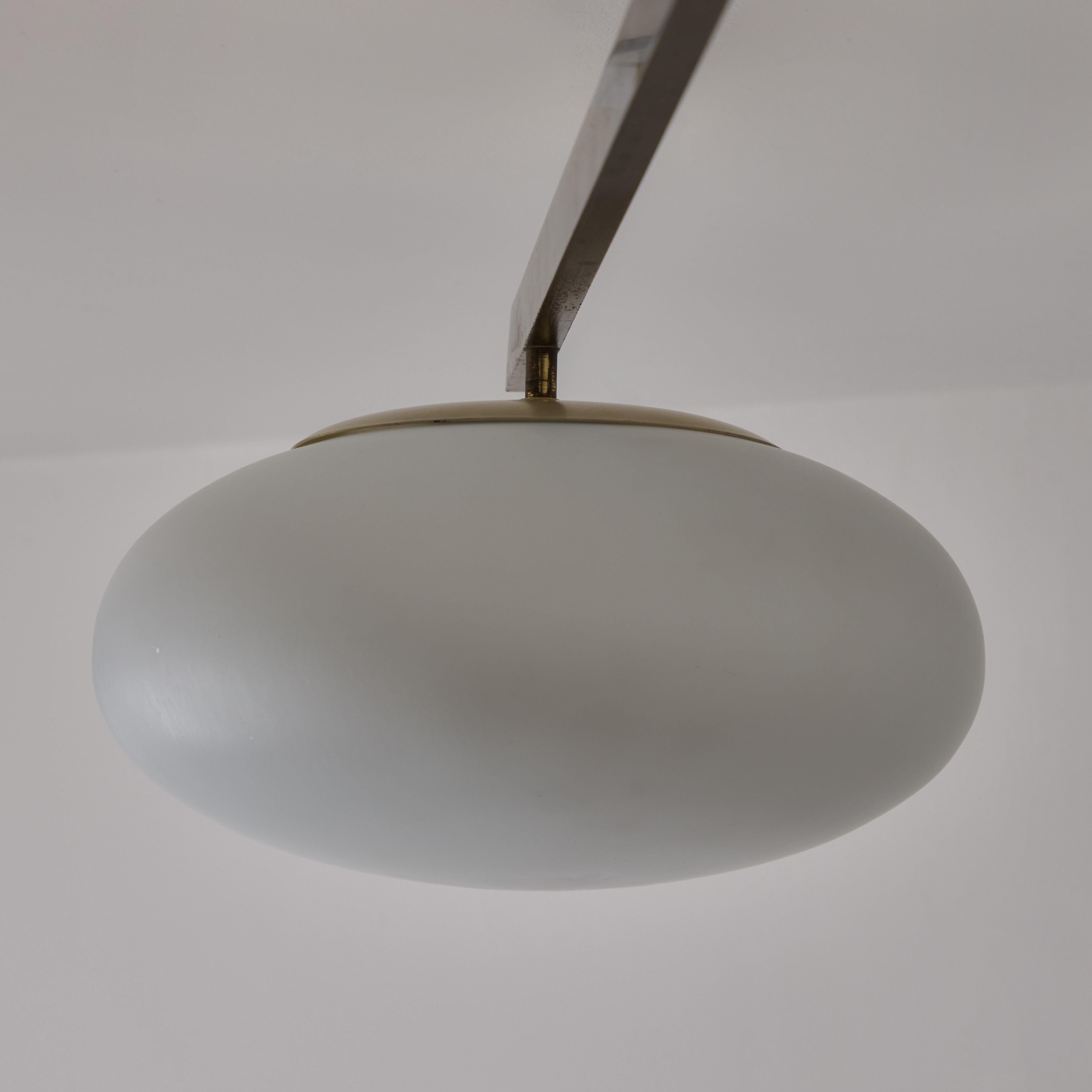 'Sei Lune' Ceiling Light by Angelo Lelii for Arredoluce For Sale 6