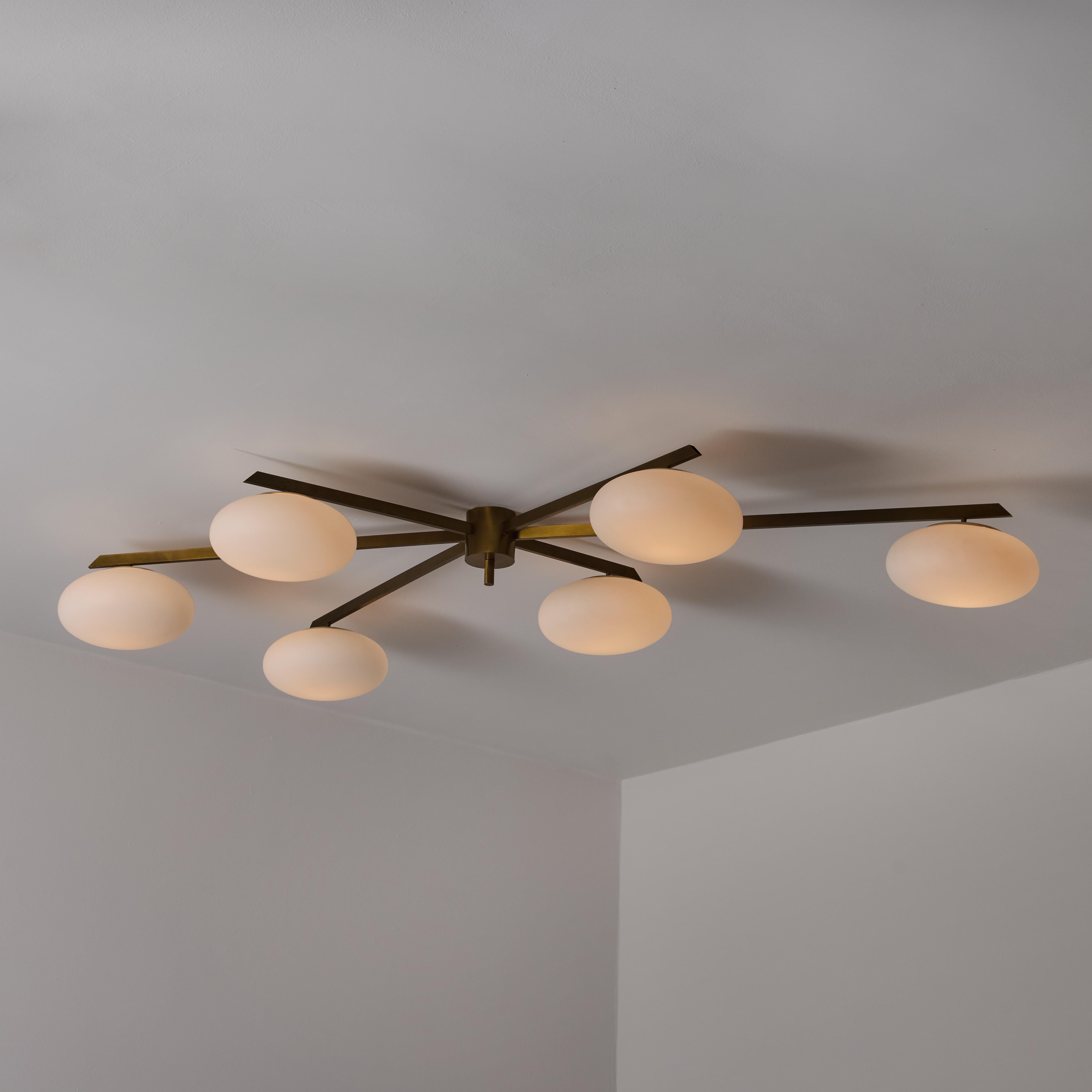 'Sei Lune' Ceiling Light by Angelo Lelii for Arredoluce For Sale 7
