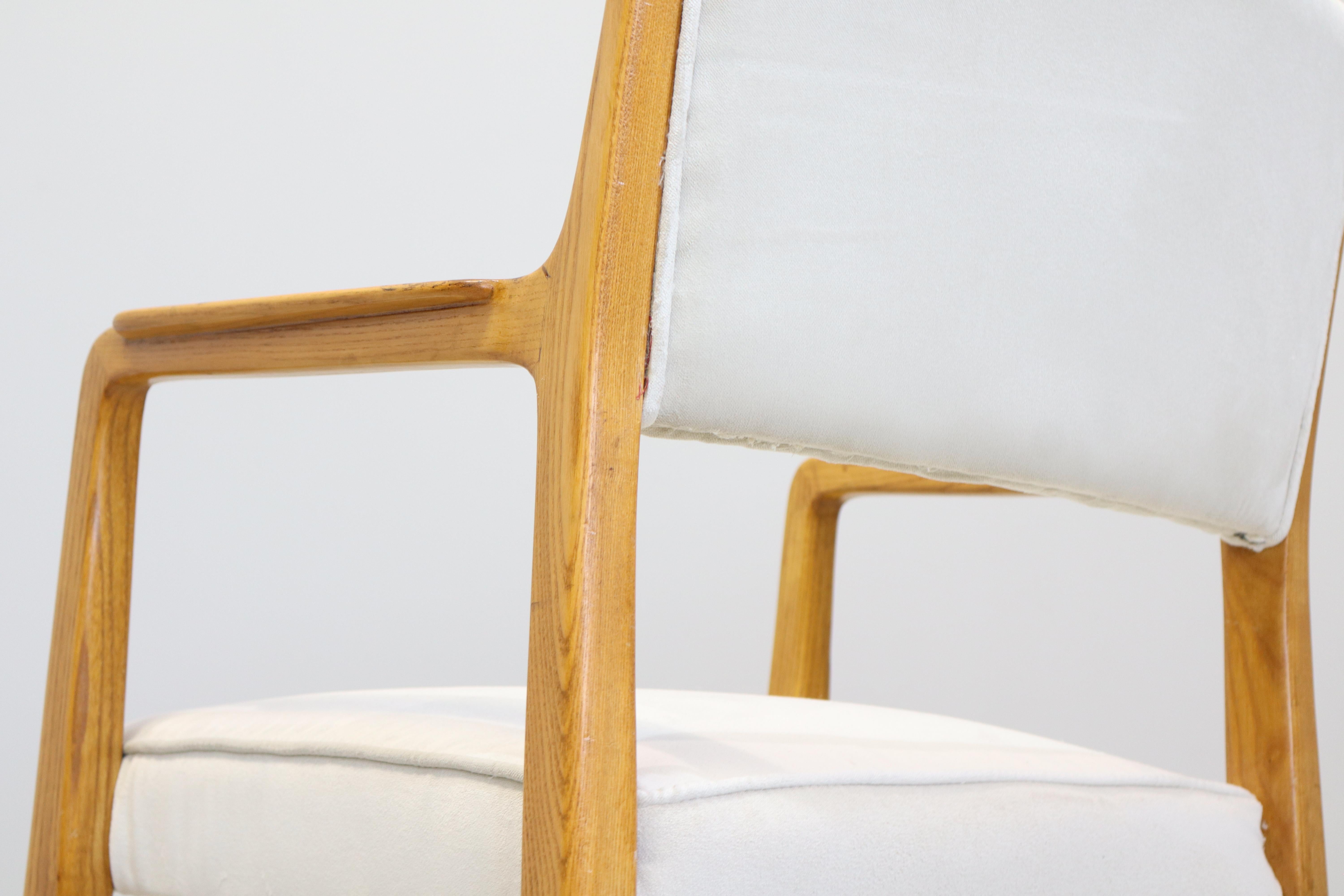Sei Rare  Sedie di Gio Ponti, Per Cassina. Italia 1950 Mod. 1602. in vendita 5