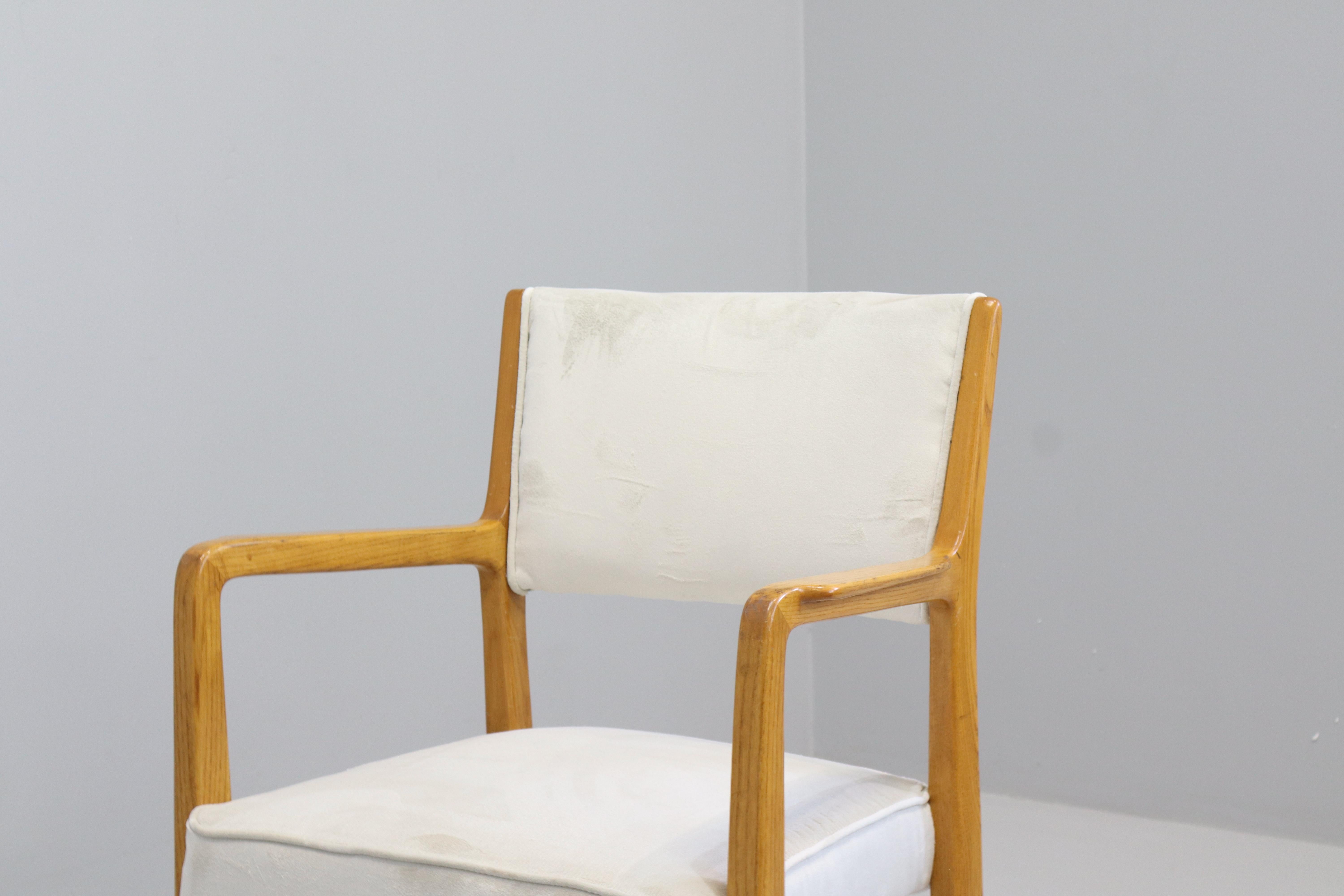 Sei Rare  Sedie di Gio Ponti, Per Cassina. Italia 1950 Mod. 1602. in vendita 8
