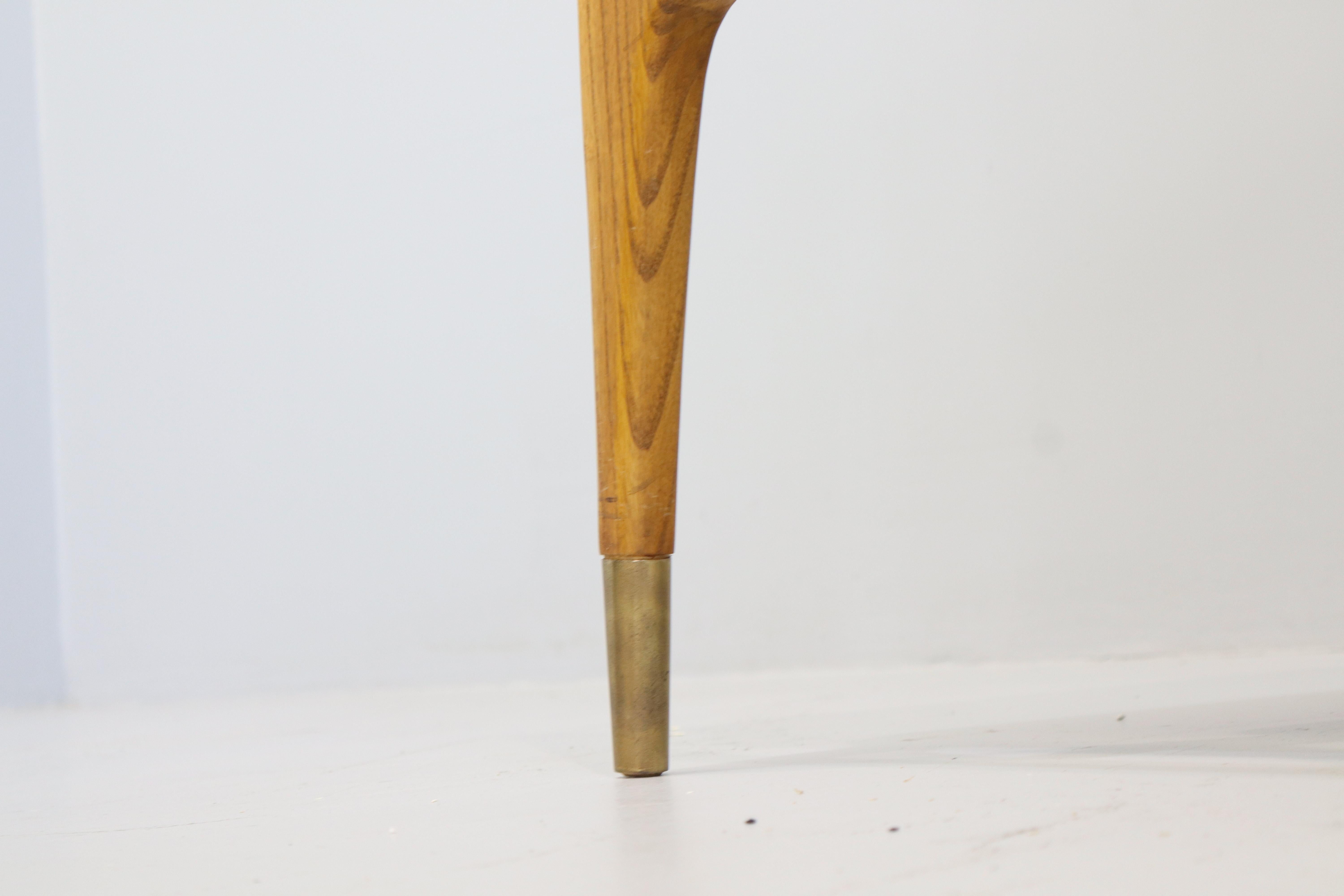 Sei Rare  Sedie di Gio Ponti, Per Cassina. Italia 1950 Mod. 1602. in vendita 12