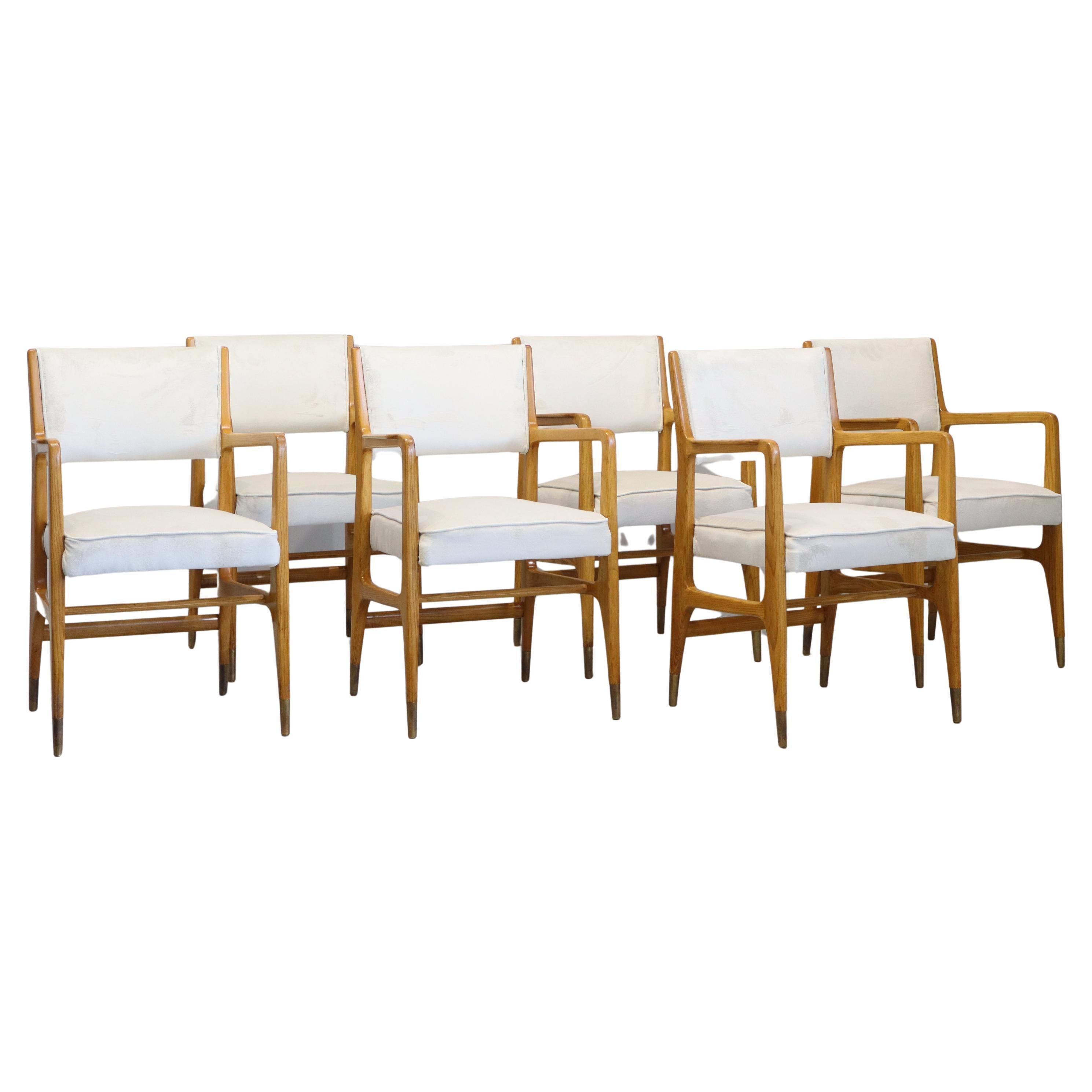Sei Rare  Sedie di Gio Ponti, Per Cassina. Italia 1950 Mod. 1602. in vendita