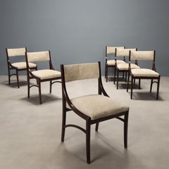 Sechs 1960er Stühle