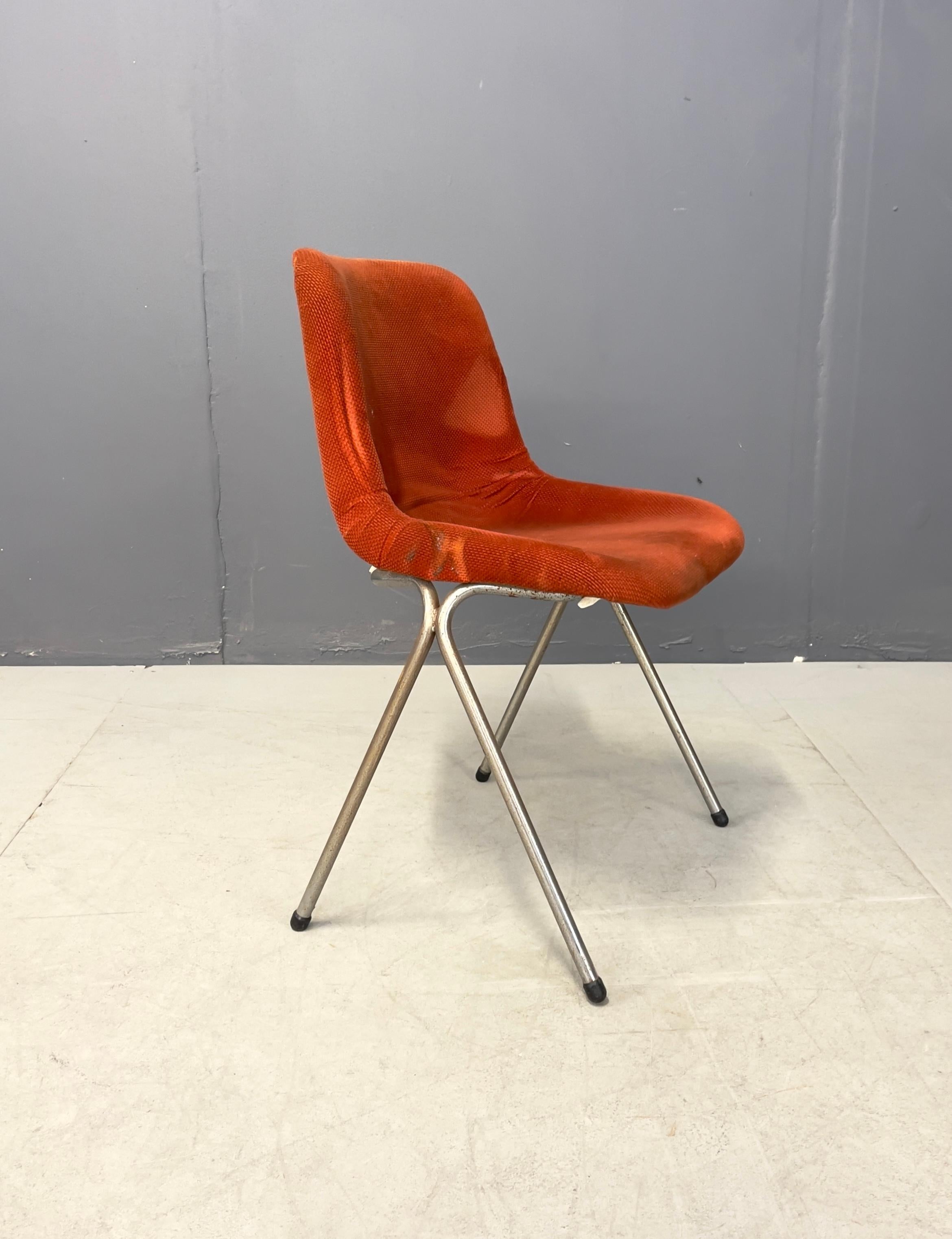 Mid-Century Modern Six Chairs, 1960s For Sale