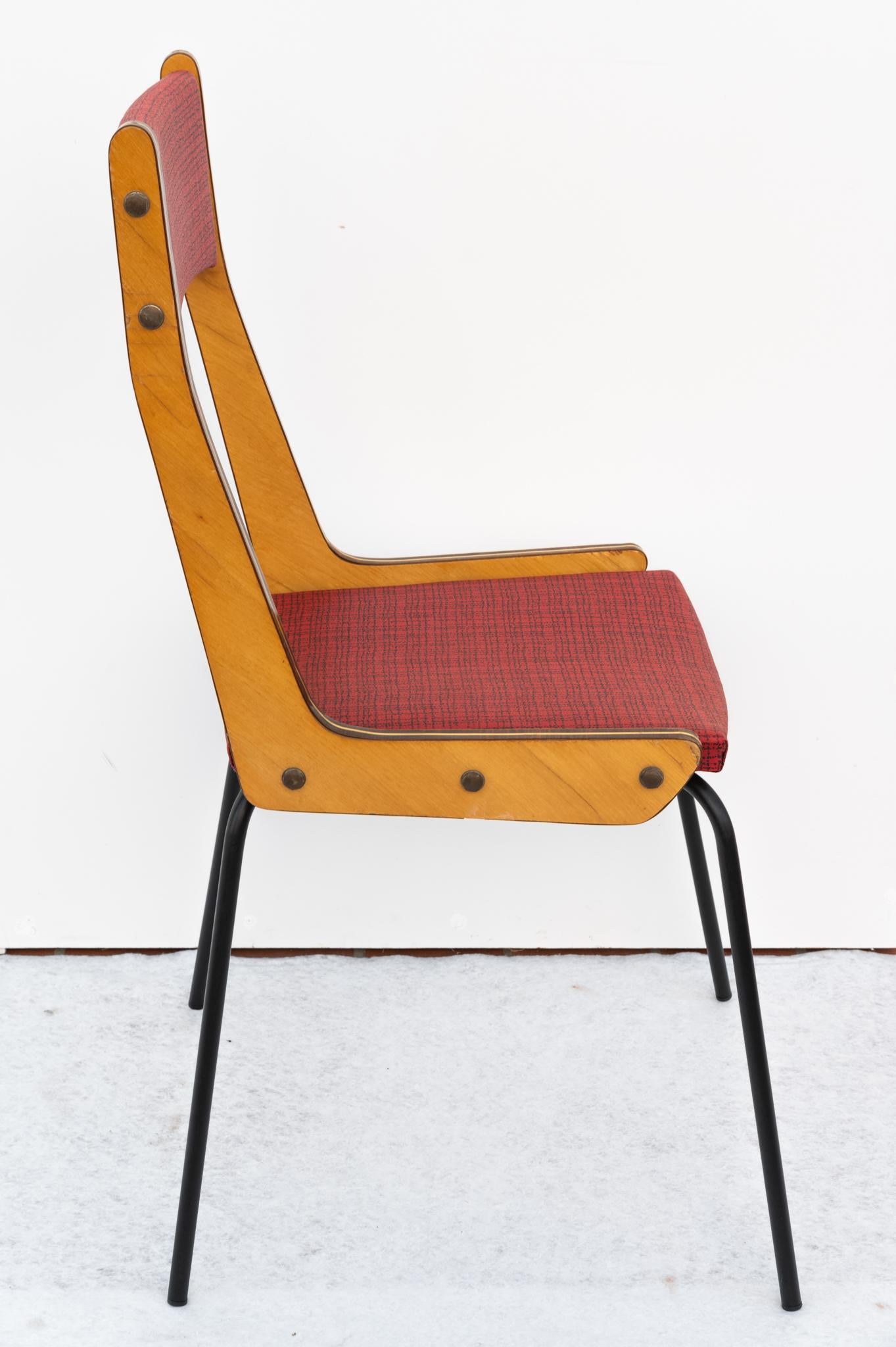 Sechs Stühle von Carlo Ratti, 1950 (Italian) im Angebot