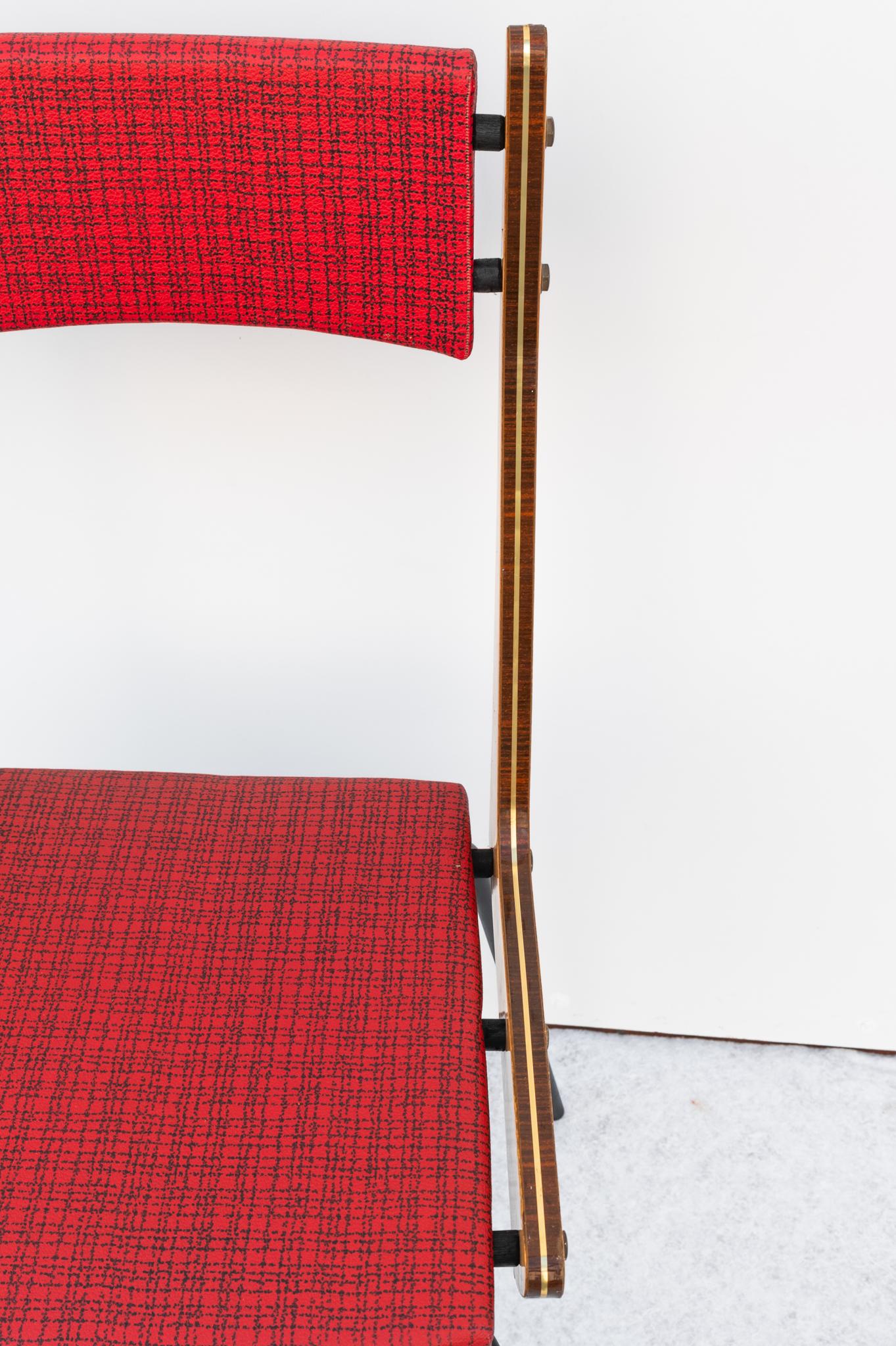 Sechs Stühle von Carlo Ratti, 1950 im Angebot 1