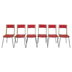 Six Chairs by Carlo Ratti, 1950