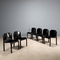 Six chaises "Mito" par Carlo Bartoli pour T70 1970
