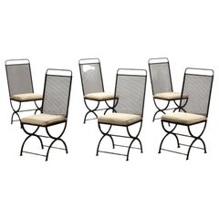 Six 'Nonaro' Chairs by Luigi Caccia Dominioni for Azucena Anni 80s