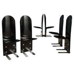 Six 'Pelican' Chairs by Luigi Saccardo for Arrmet 1970s