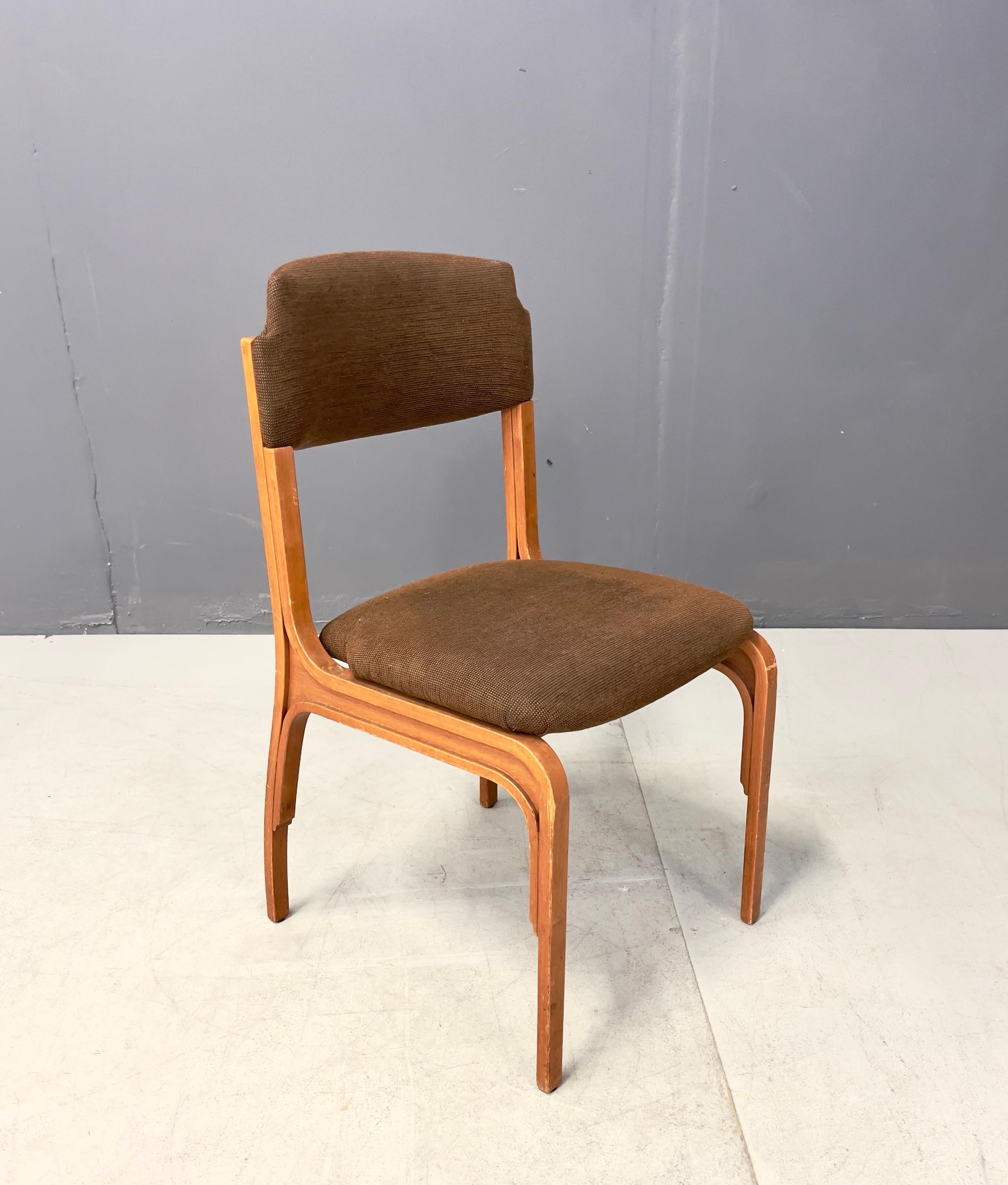 Italian Six chairs for Cantieri Carugati For Sale