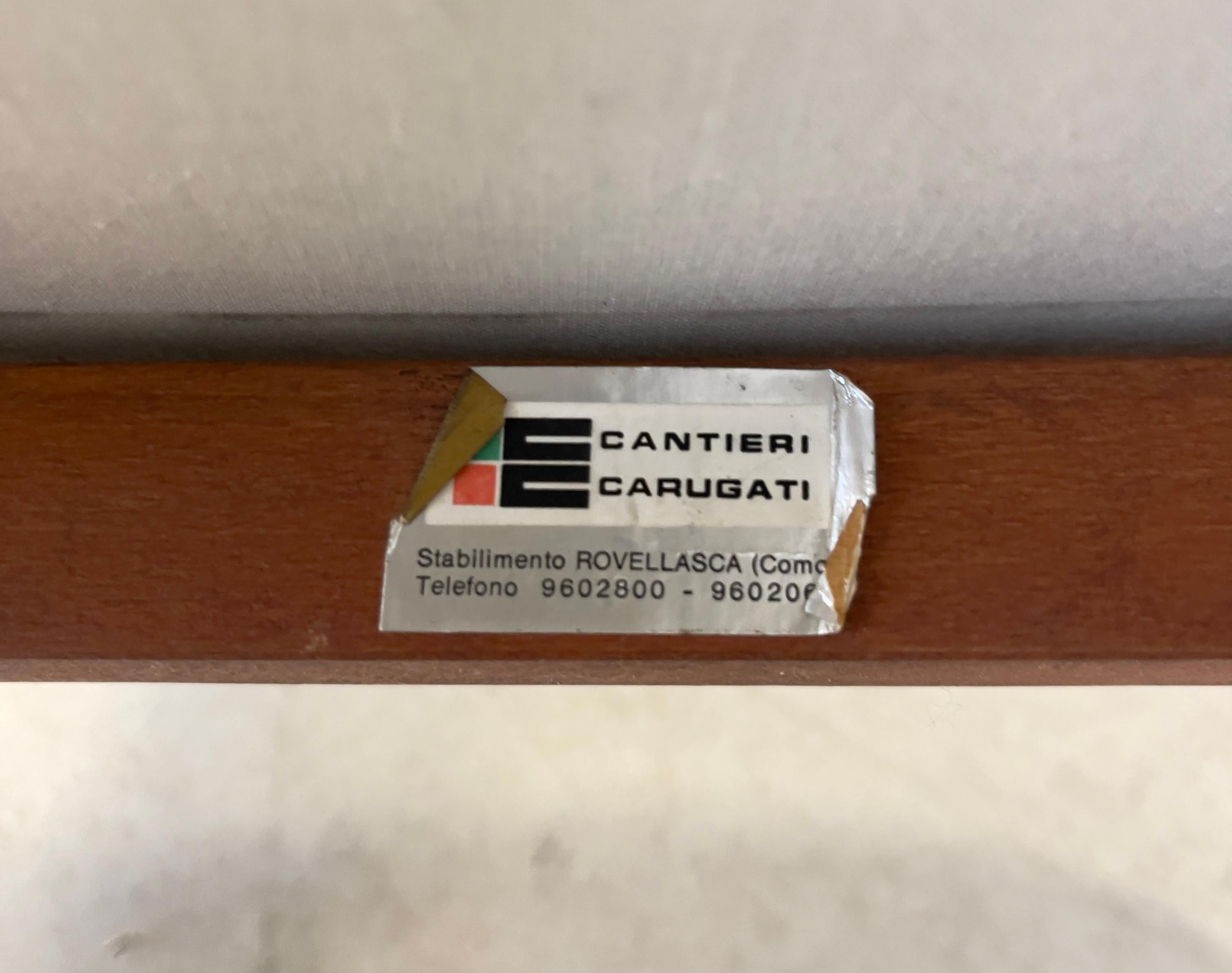 Six chairs for Cantieri Carugati In Good Condition For Sale In Baranzate, IT