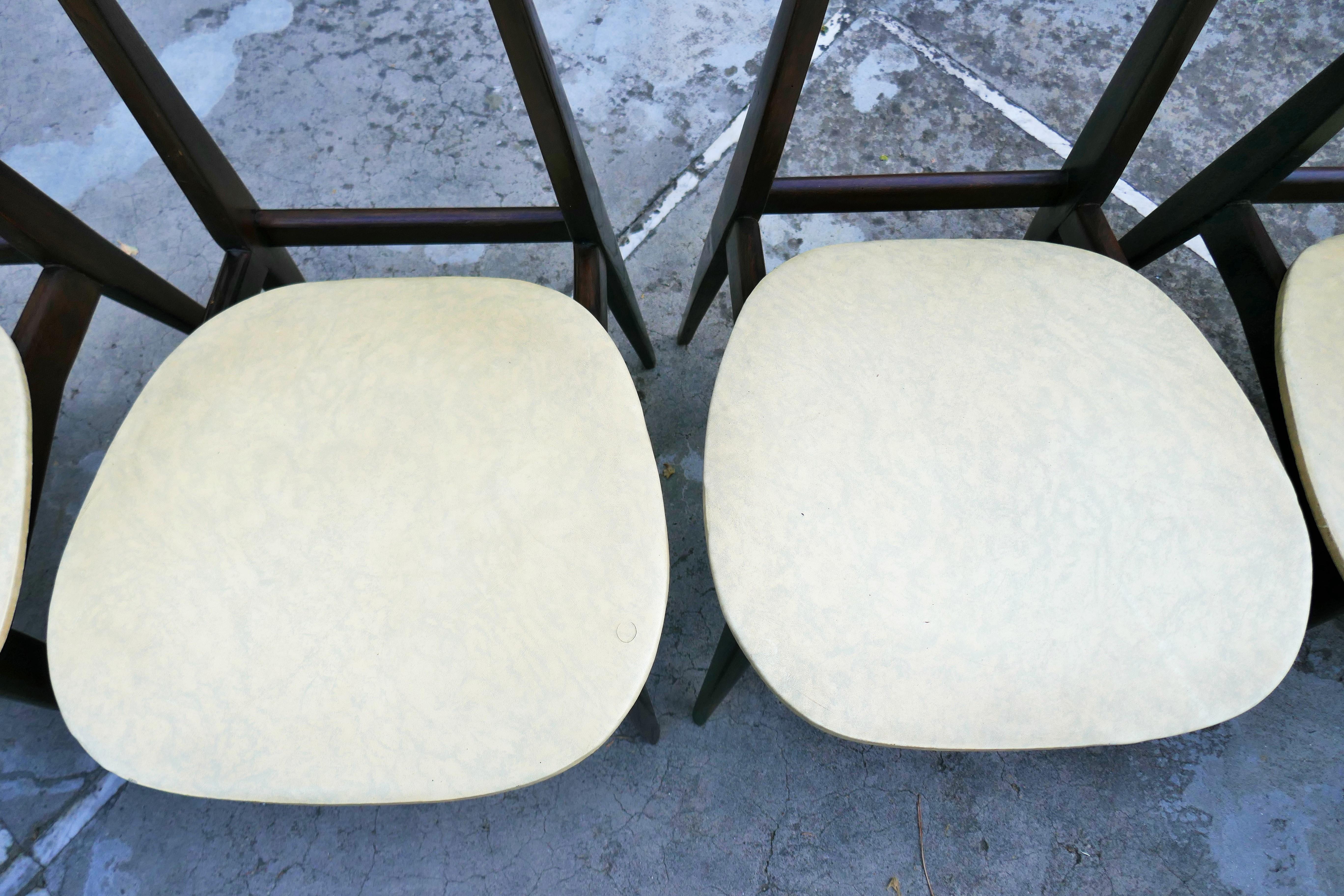 Legno Sei sedie stile  Ico Parisi in vendita
