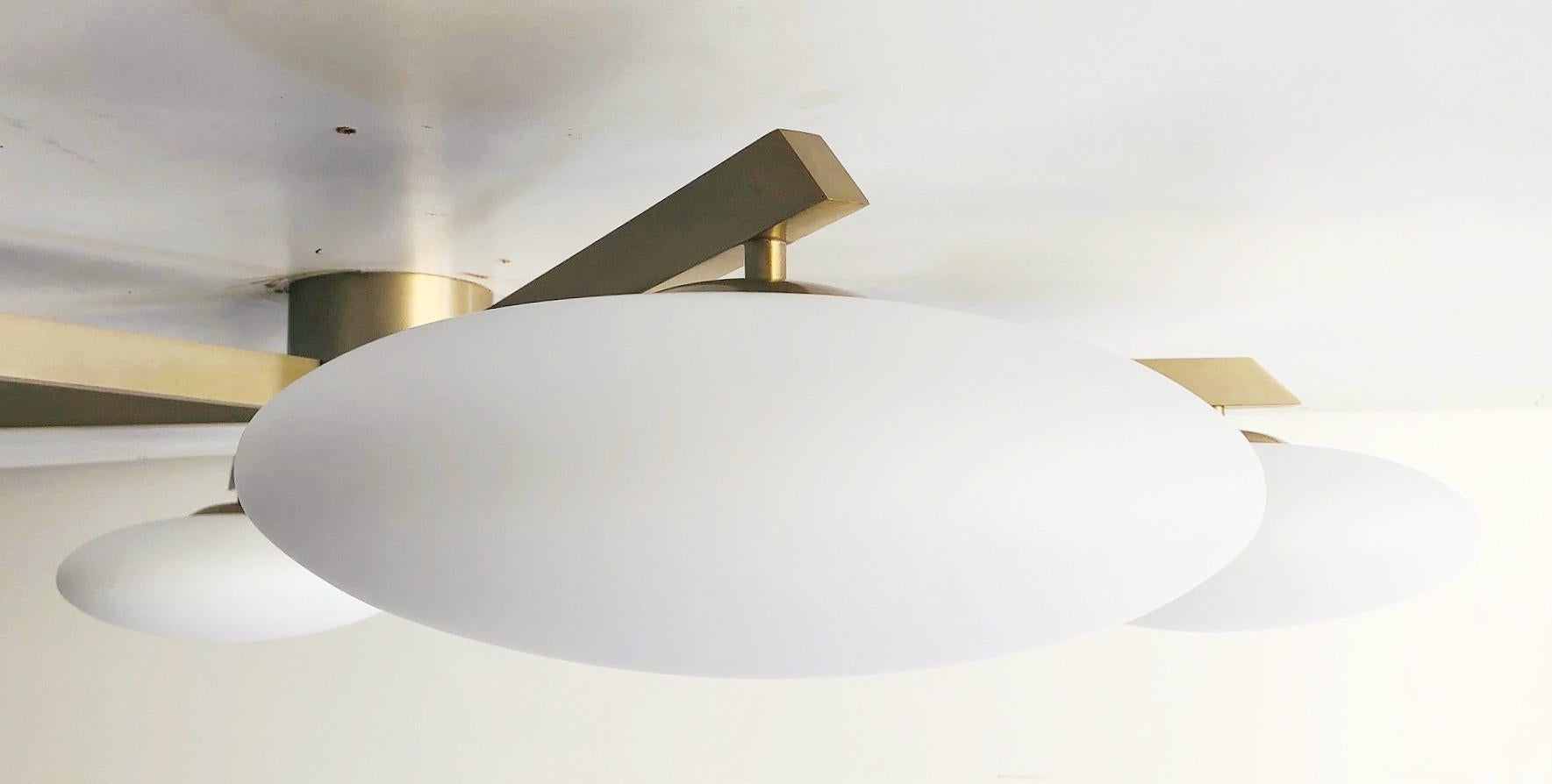 Sei Shade Flush Mount by Fabio Ltd In New Condition For Sale In Los Angeles, CA