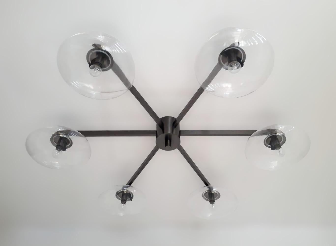 Mid-Century Modern Sei Shade Flush Mount / Sconce by Fabio Ltd For Sale