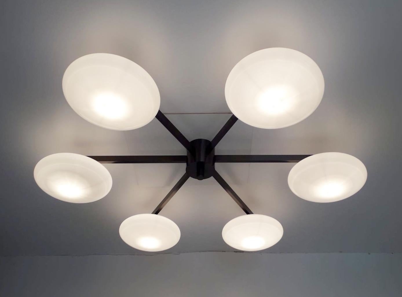 Sei Shade Flush Mount / Sconce by Fabio Ltd In New Condition For Sale In Los Angeles, CA