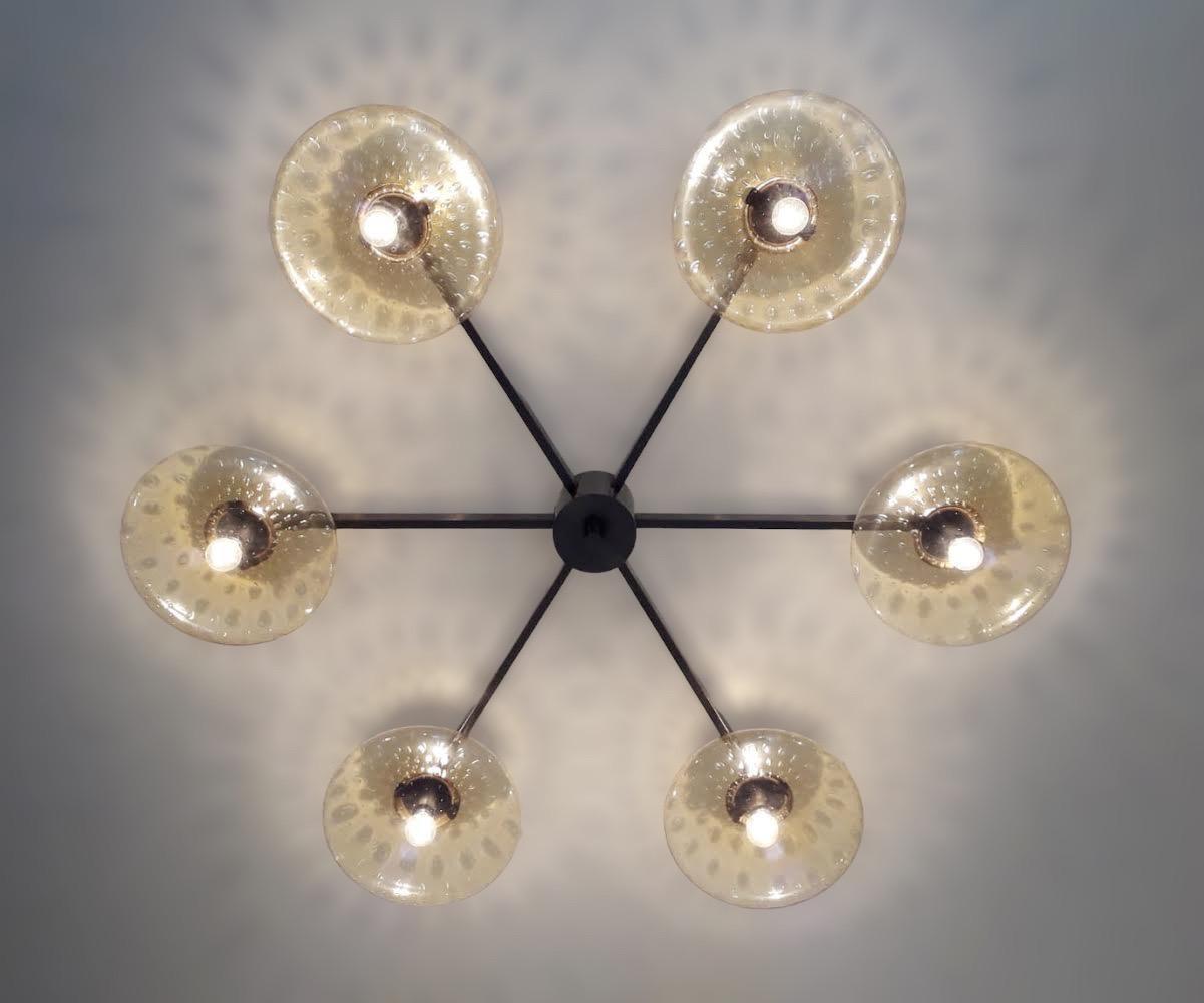 Contemporary Sei Shade Flush Mount / Sconce by Fabio Ltd For Sale