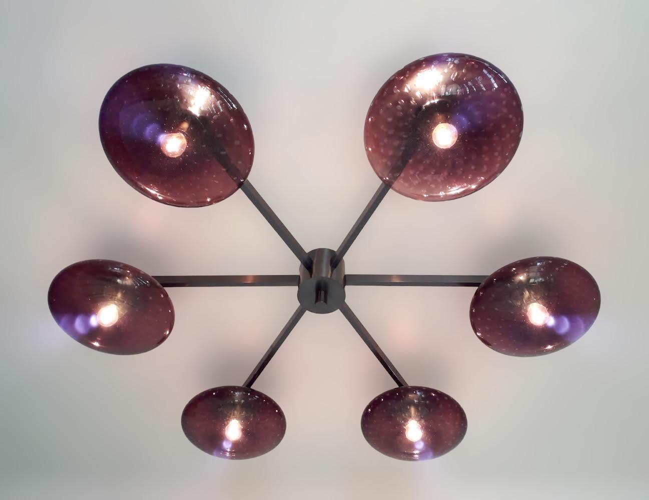 Contemporary Sei Shade Flush Mount / Sconce by Fabio Ltd For Sale