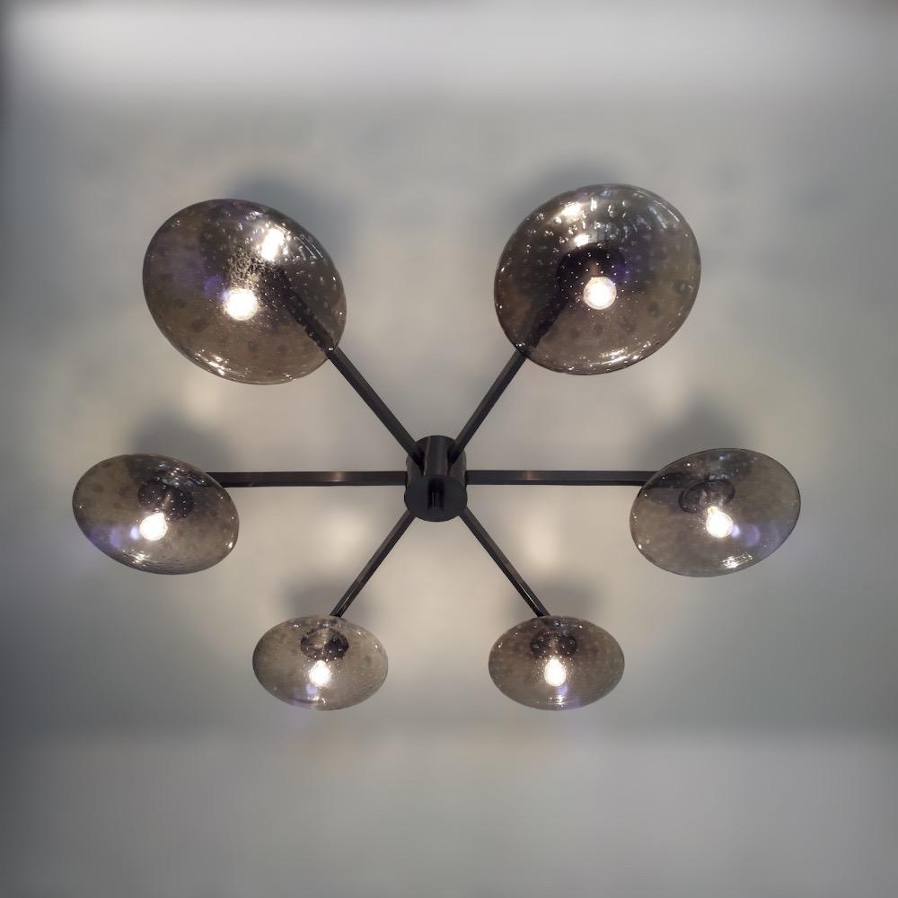 Contemporary Sei Shade Flush Mount / Sconce by Fabio Ltd For Sale
