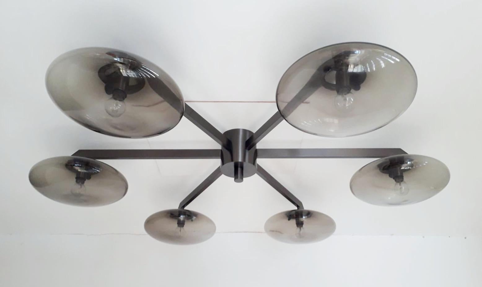Contemporary Sei Shade Flush Mount / Sconce by Fabio Ltd For Sale