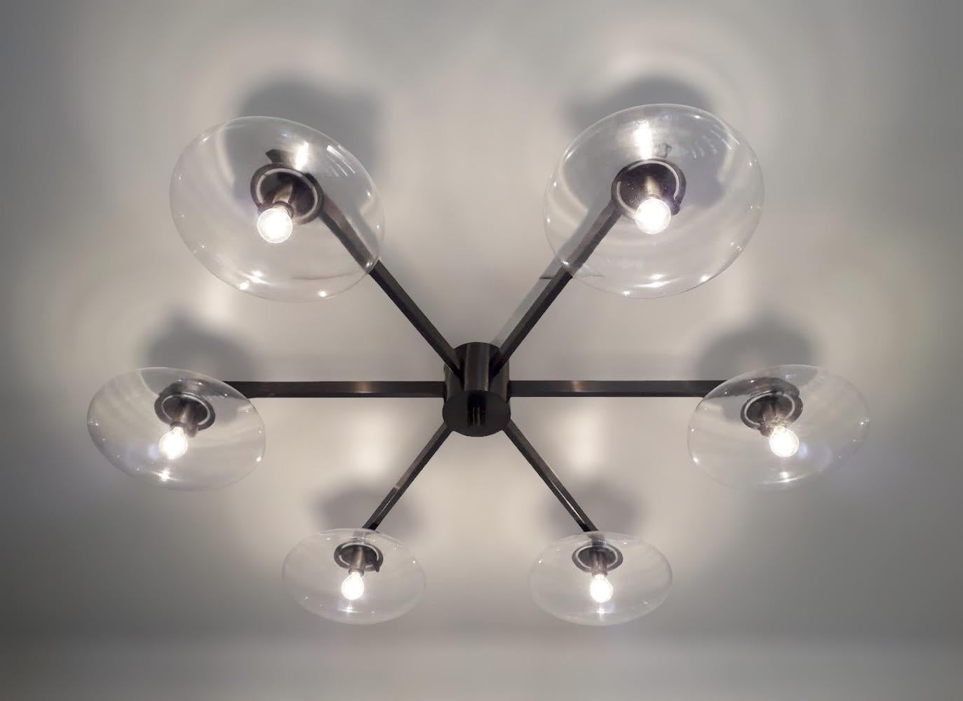 Contemporary Sei Shade Flush Mount / Sconce by Fabio Ltd For Sale
