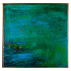 Sei Watanabe Small Oil on Canvas with Golden-Leaf Frame