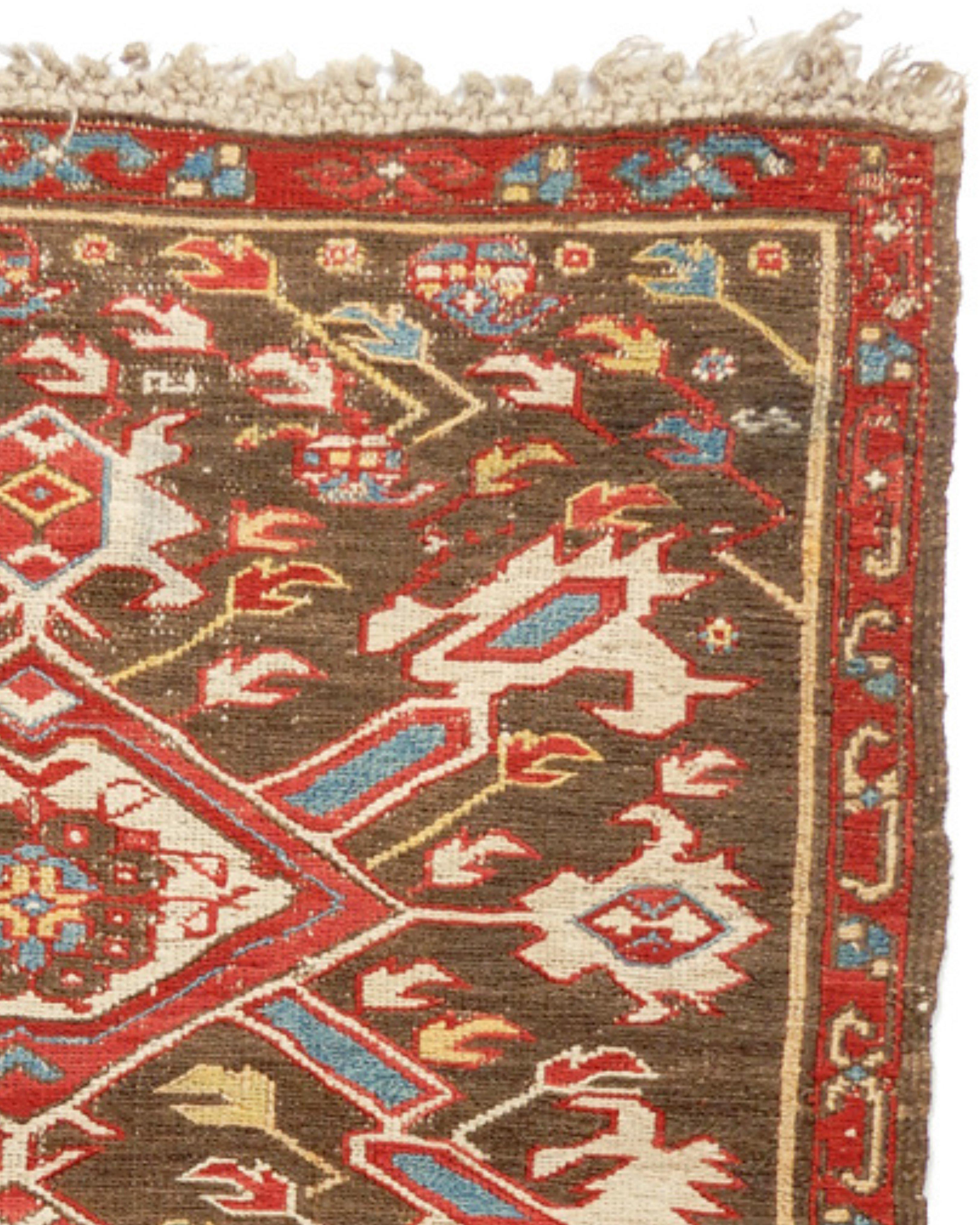 Seichour Sumak Rug, Late 19th Century

Additional Information:
Dimensions: 2'4