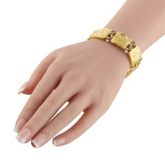 Pulsera SeidenGang de oro amarillo de 18 quilates con diamantes de 0,50 ct, modelo SG03-062226
