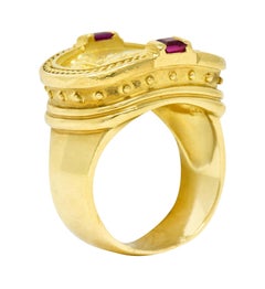 SeidenGang Ruby 18 Karat Yellow Gold Cupid Venus Classic Ring