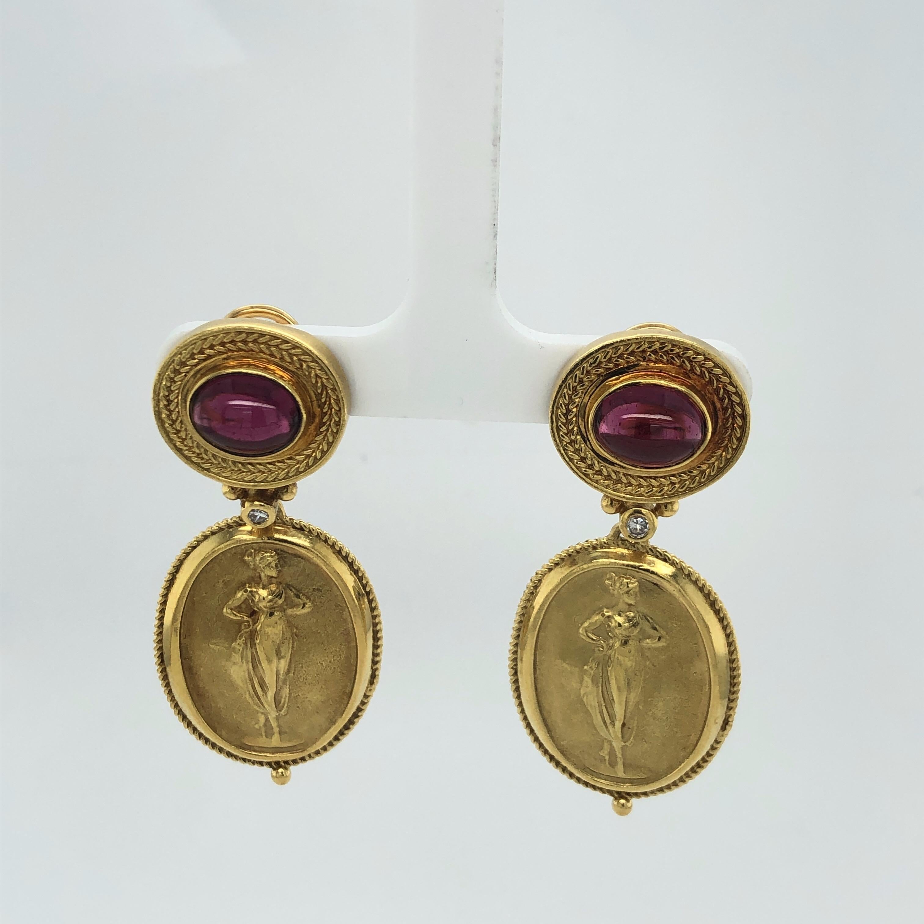 SeidenGang Tourmaline Earring In Good Condition In Dallas, TX