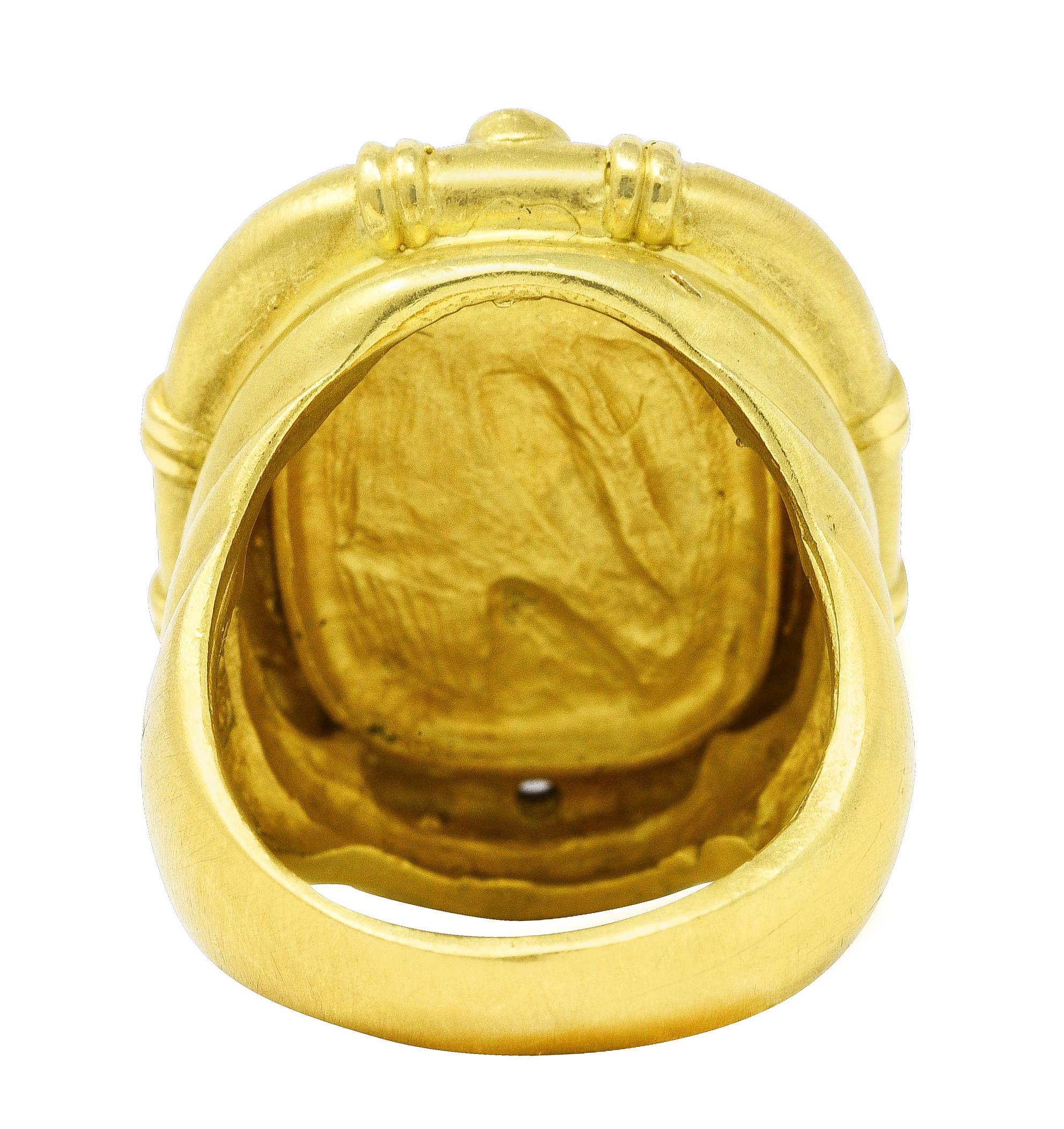 nike gold ring