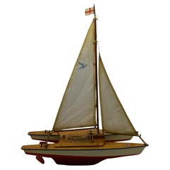 Seifert Collector's Model Catamaran "Cat1," Germany 1970s