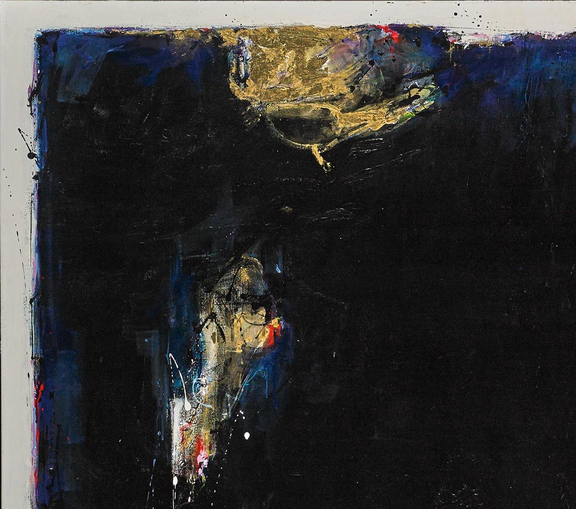 Die Nacht zum Tag (Abstrakt), Painting, von Seikichi Takara