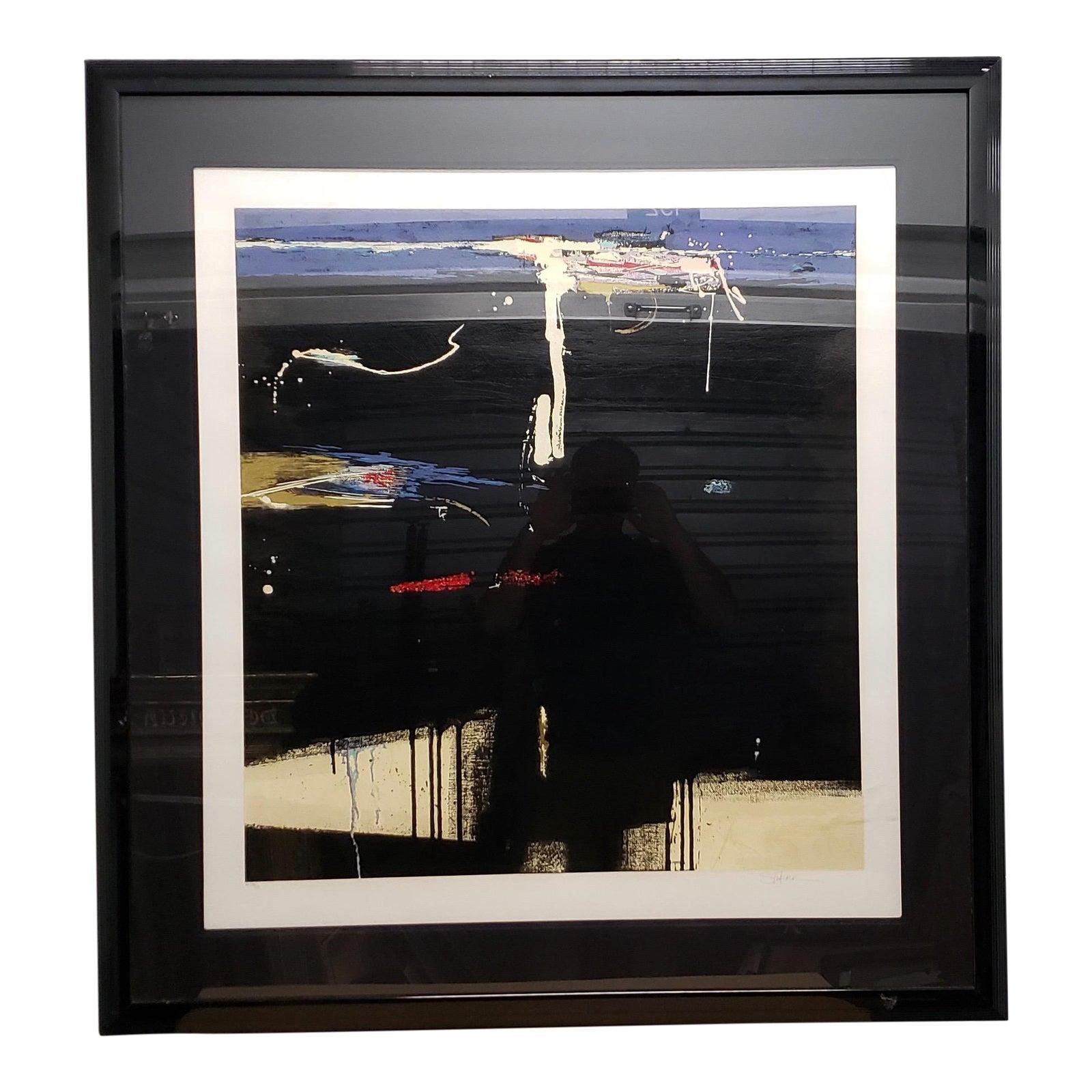 Seikichi Takara "Paisaje nocturno" Serigrafía de edición limitada c.1989
Prueba de artista Edición 75.
Brillante serigrafía en color del artista cotizado Seikichi Takara (Hawai, s. XX)
Dimensiones de la serigrafía 32" de ancho x 34" de alto. El