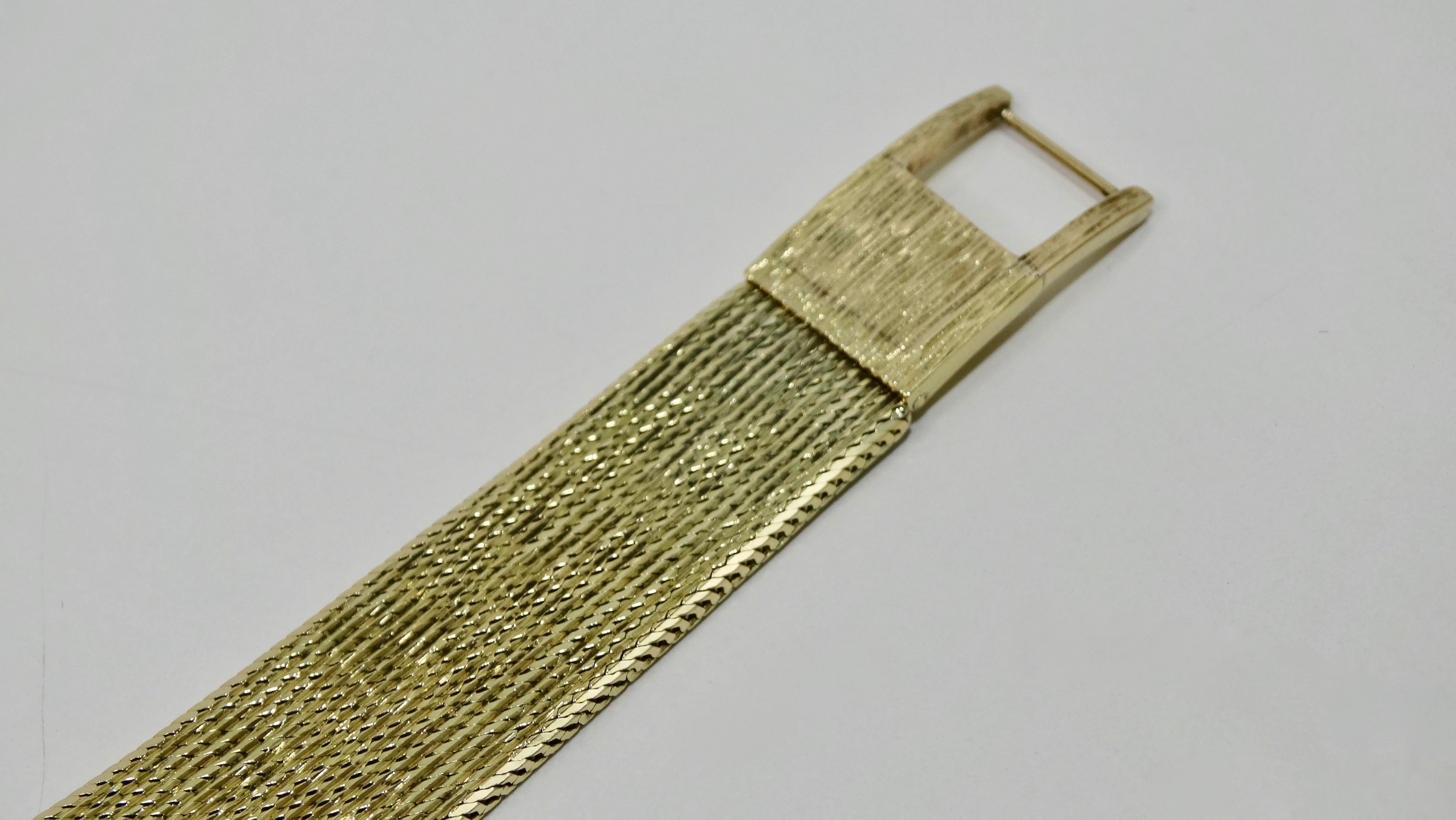 Seiko 14k Gold Wrist Watch  3