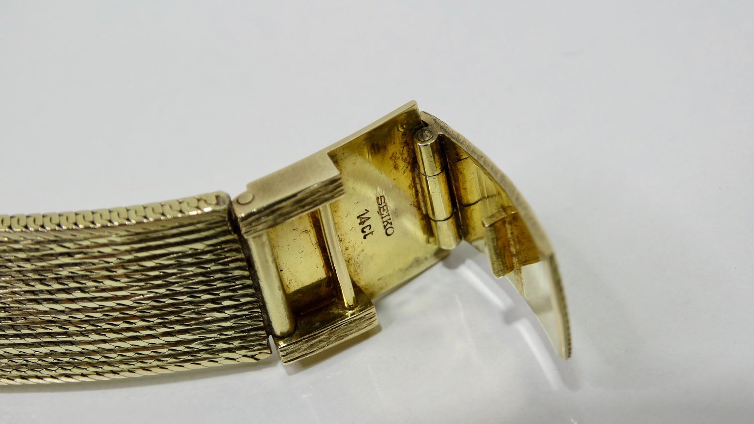 Seiko 14k Gold Wrist Watch