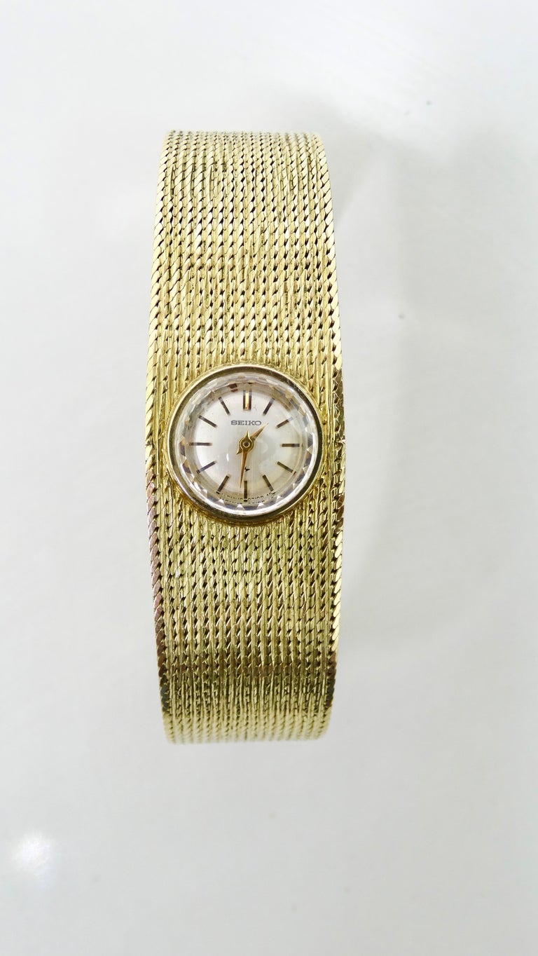 Seiko 14k Gold Wrist Watch at 1stDibs | seiko 14k gold ladies watch, seiko  14k gold watch